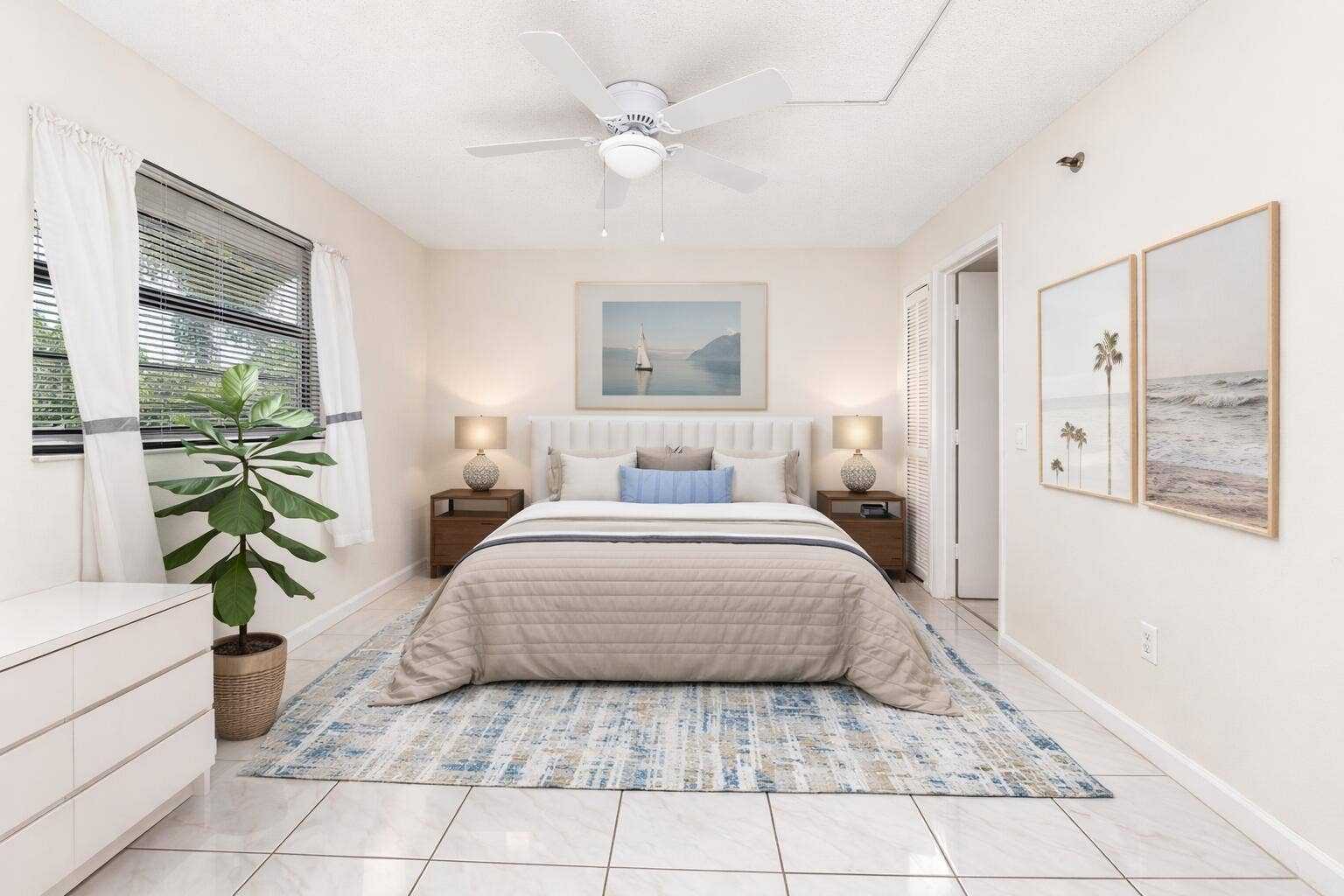 9220 SW 14th Street, #3-208, Boca Raton, FL 33428 Guest BedroomVirtually Staged
