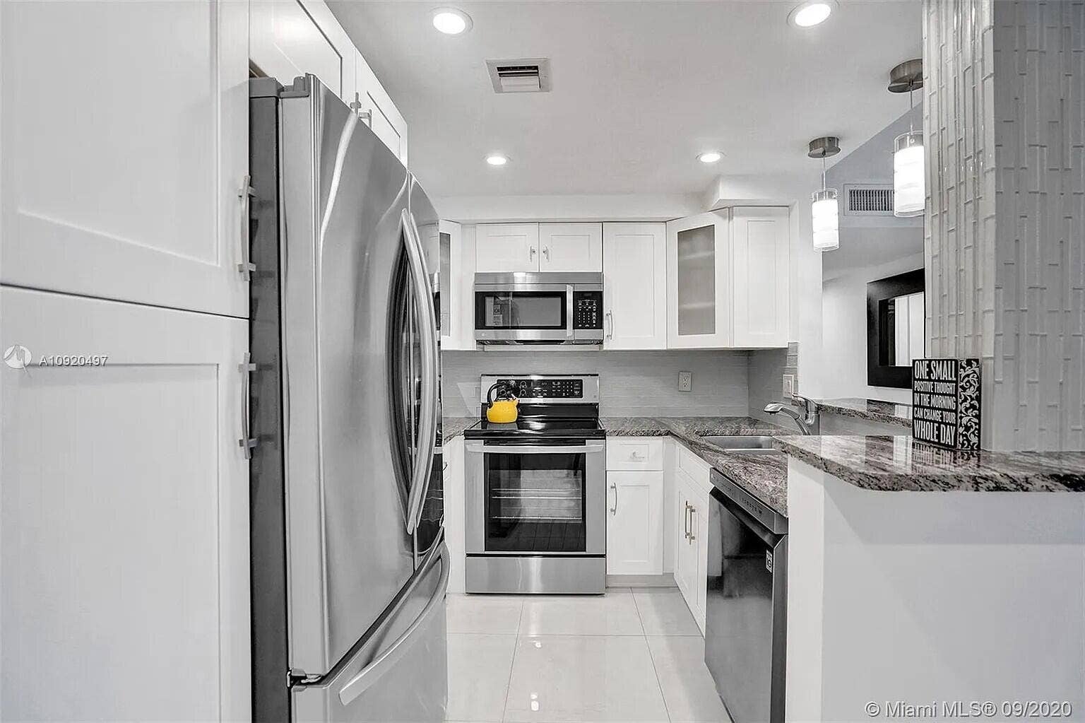 Modern Lighting and smart features.