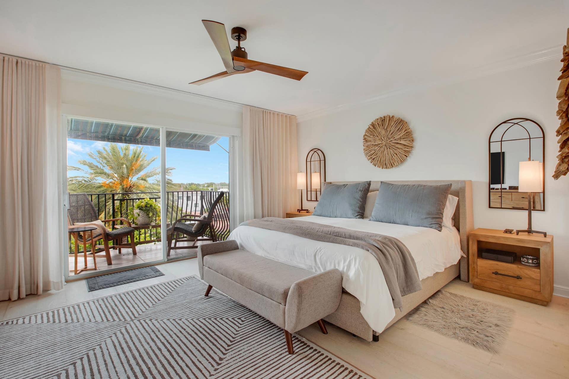 Master Bedroom with expansive views