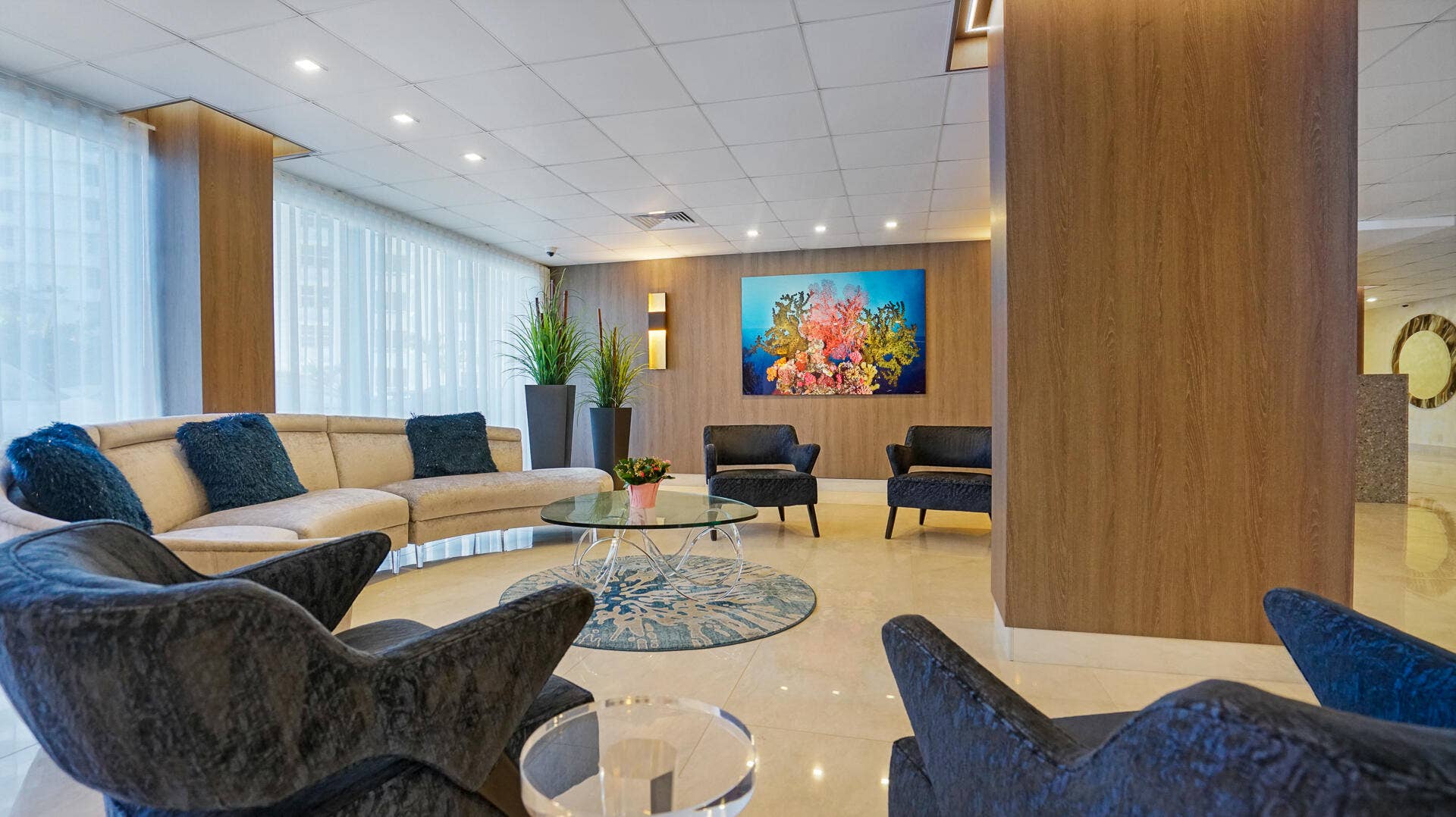 3550 Galt Ocean Drive, #508, Fort Lauderdale, FL 33308 the lobby