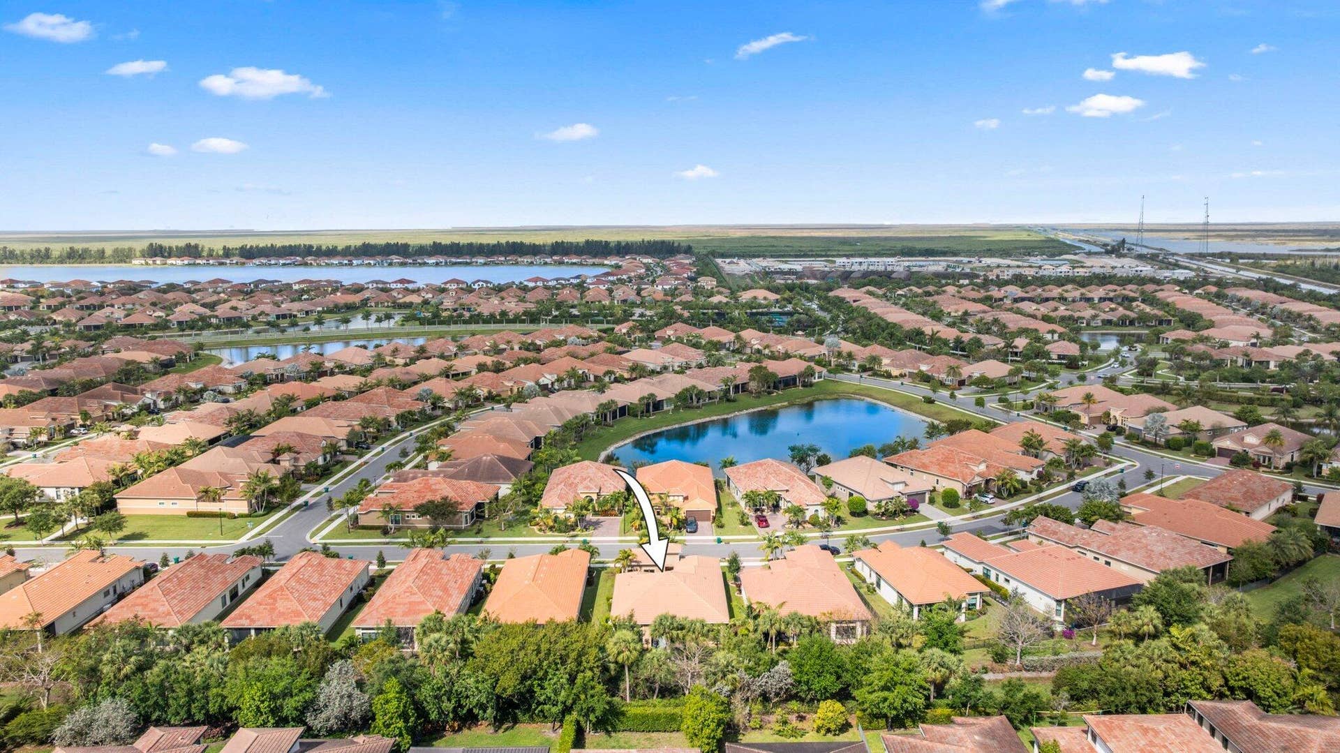 9368 Cantal Circle E, Parkland, FL 33076 Aerial View