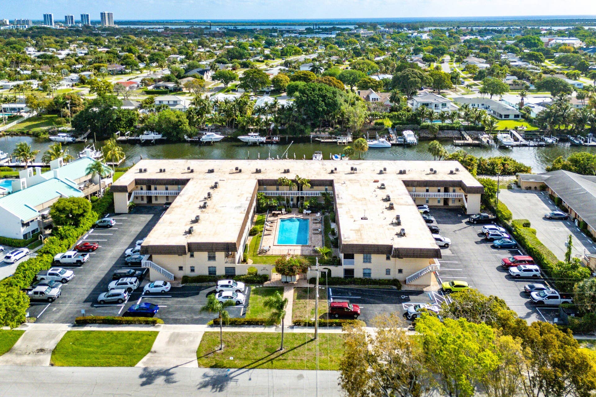 342 Southwind Drive, #102, North Palm Beach, FL 33408 Aerial of Condo