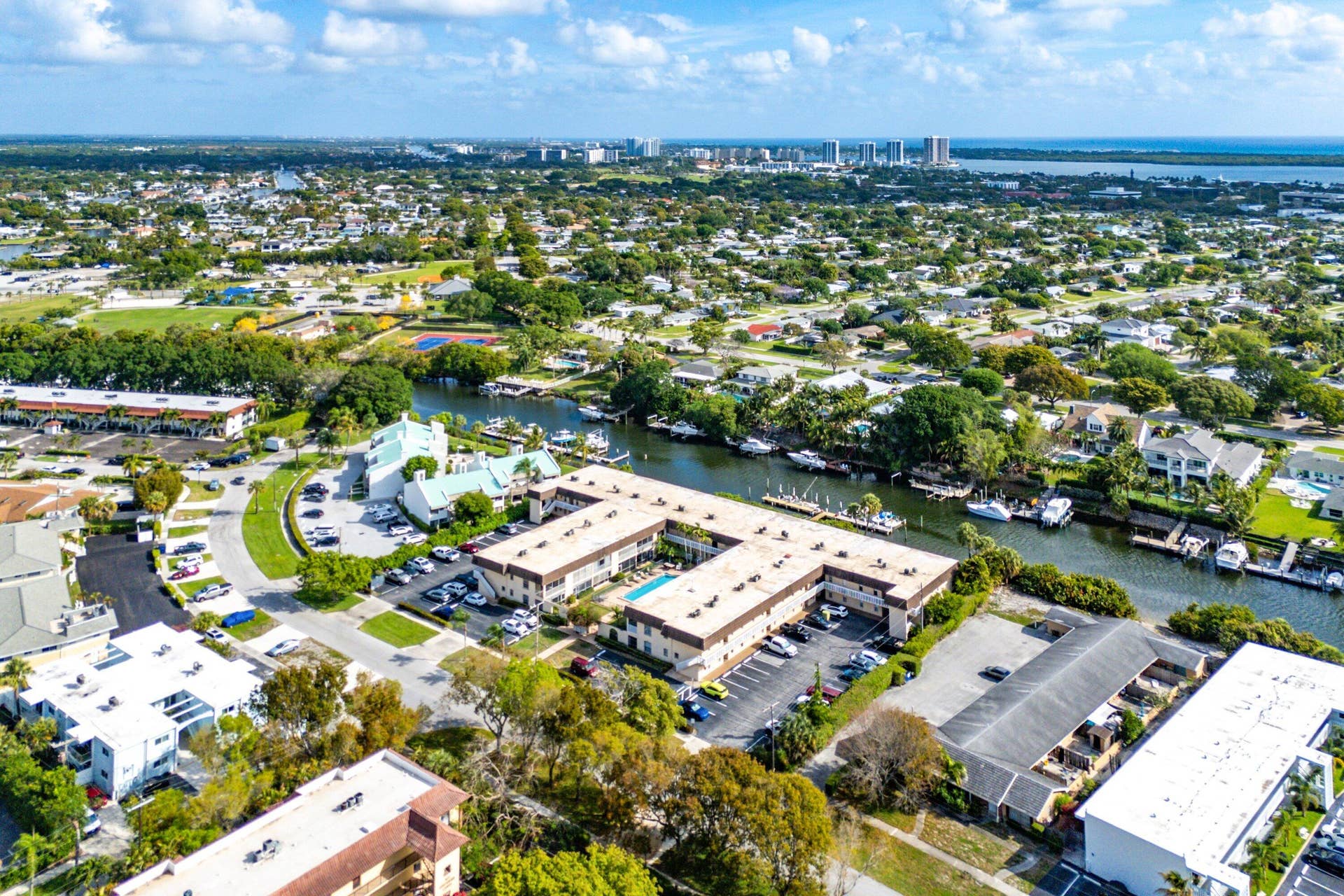 342 Southwind Drive, #102, North Palm Beach, FL 33408 Aerial of Condo