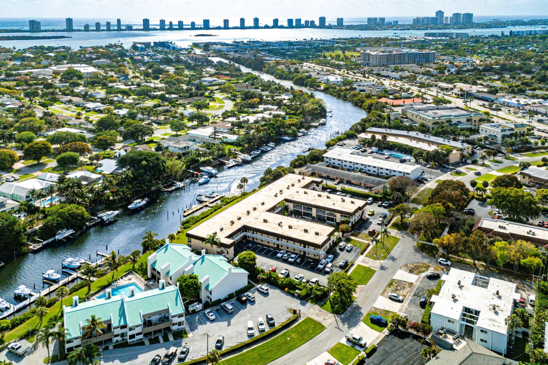 342 Southwind Drive, #102, North Palm Beach, FL 33408 Aerial of Condo