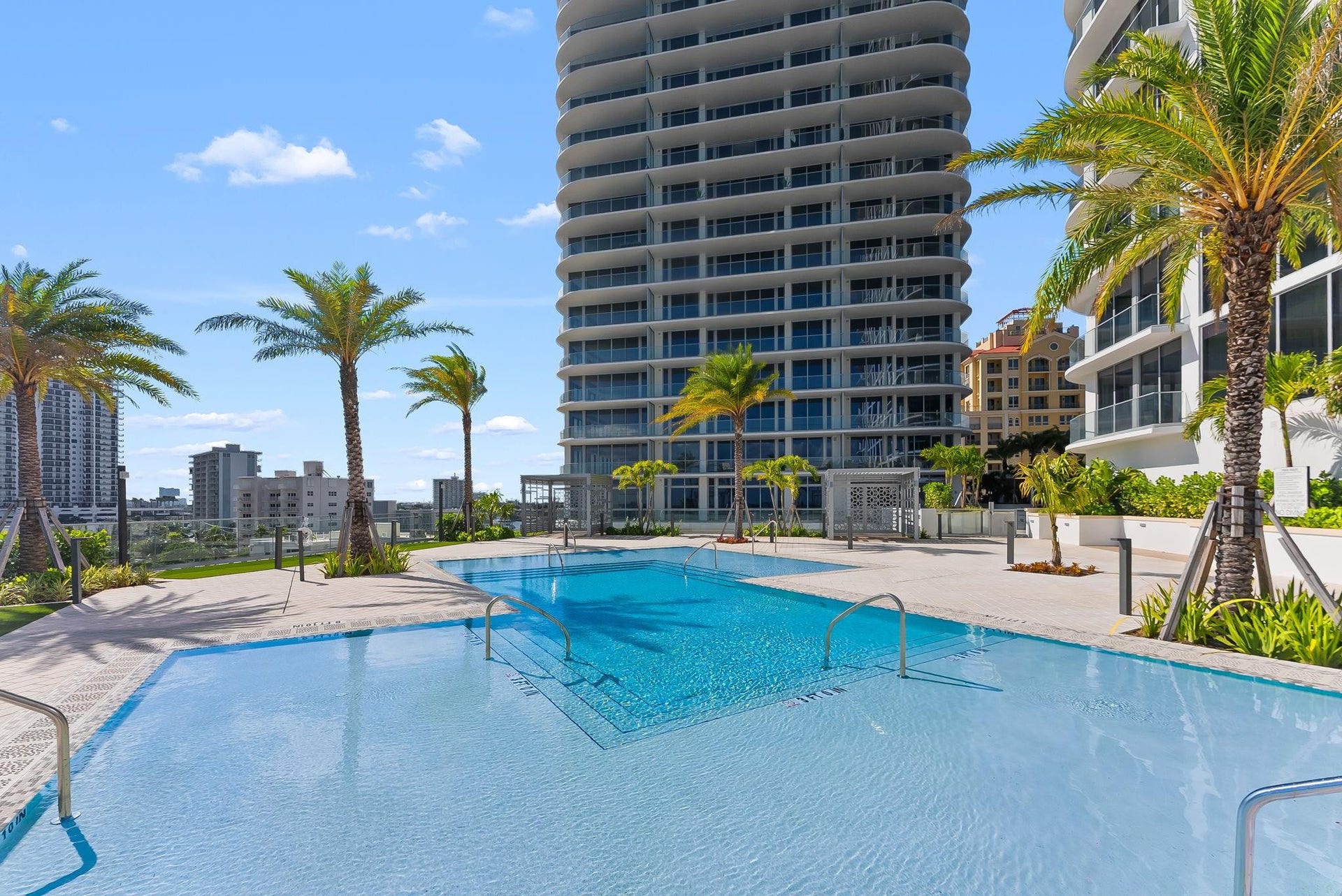 153 N Seabreeze Boulevard, #Unit 1105s, Fort Lauderdale, FL 33304 Morning Pool facing the Atlantic Ocean