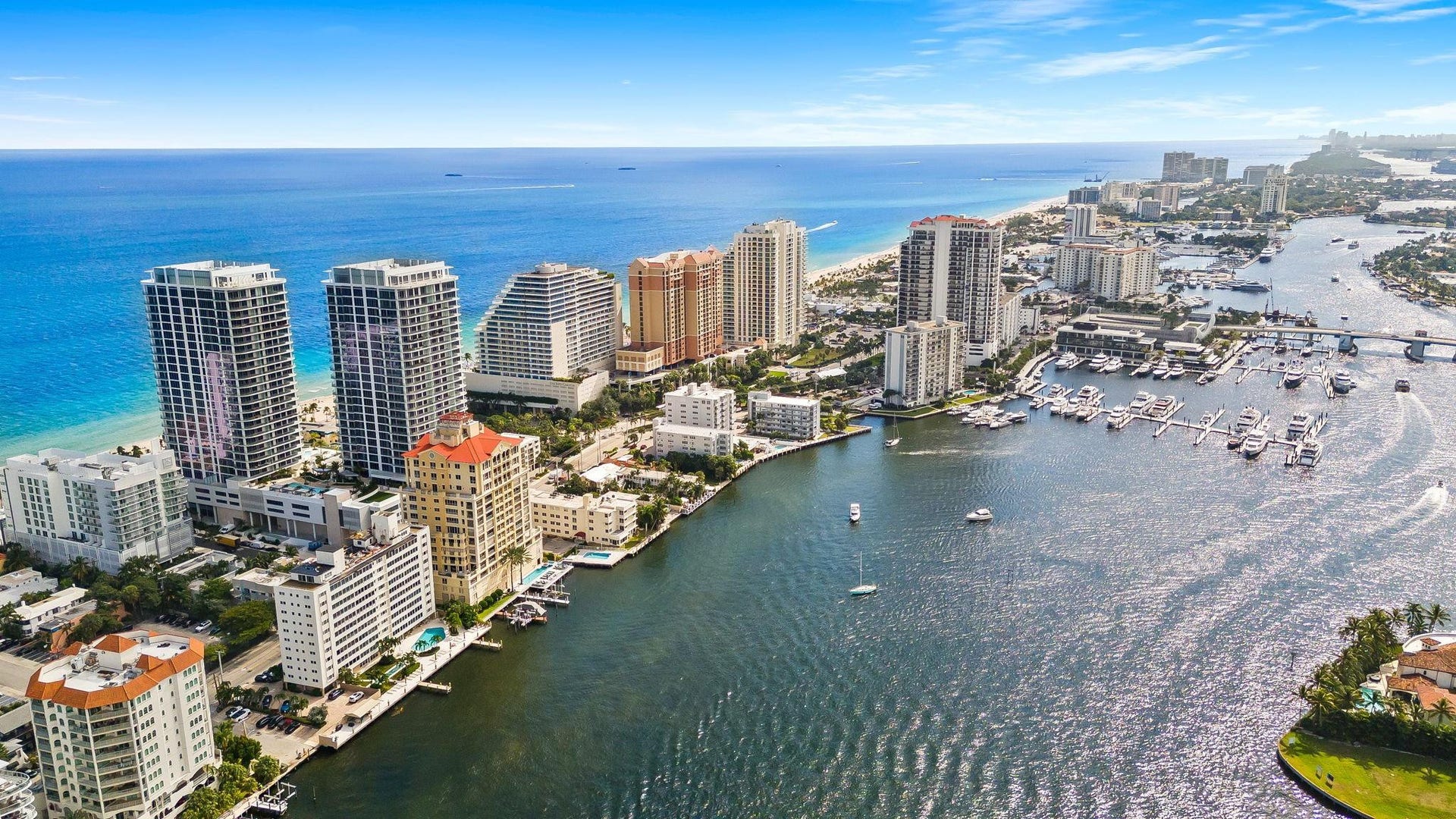 153 N Seabreeze Boulevard, #Unit 1105s, Fort Lauderdale, FL 33304 Aerial