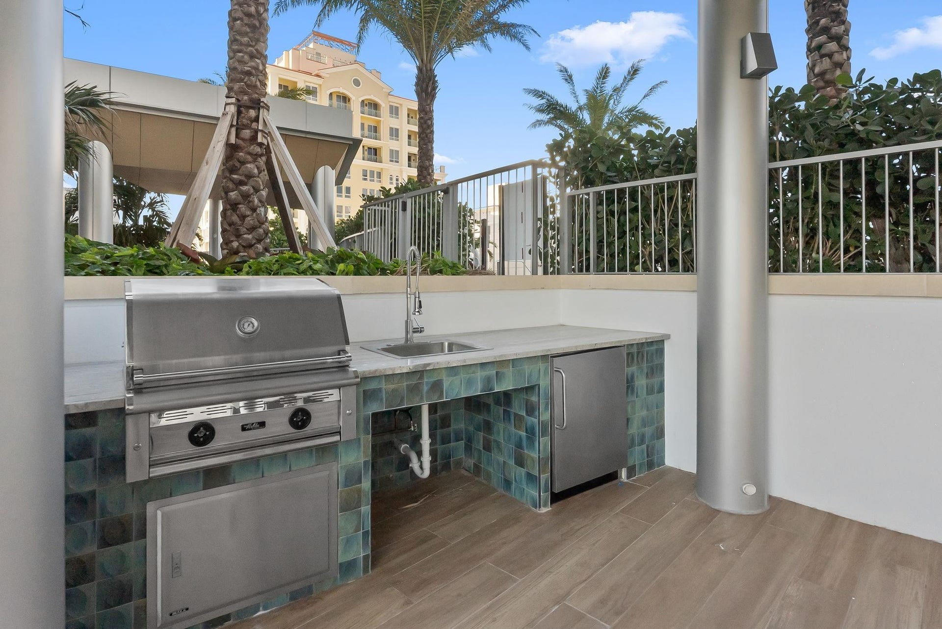 153 N Seabreeze Boulevard, #Unit 1105s, Fort Lauderdale, FL 33304 BBQ Station - 1 out of 2 right off the pool.