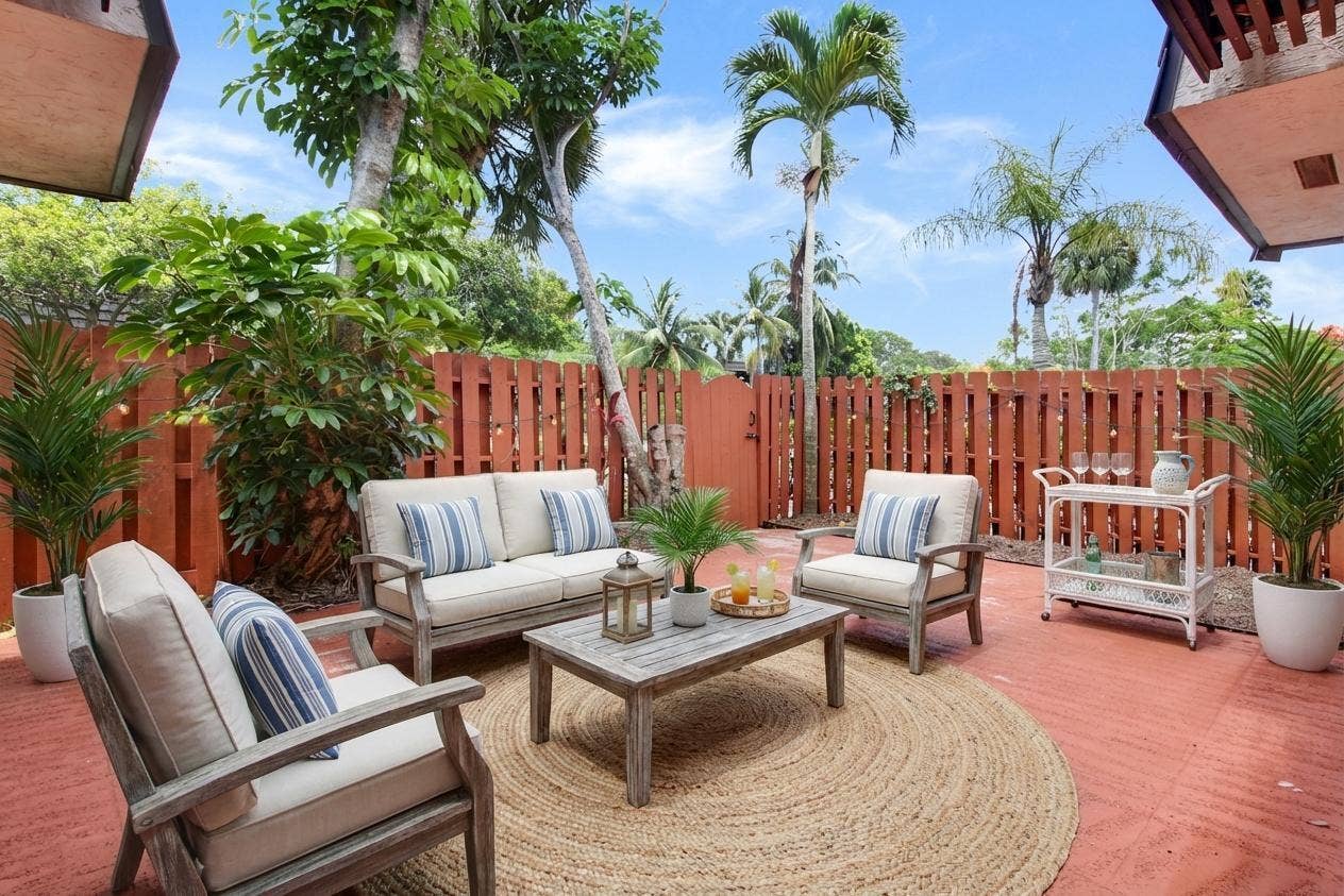 326 Jupiter Lakes Boulevard, #2318d, Jupiter, FL 33458 Enjoy time outdoors on your private patio.