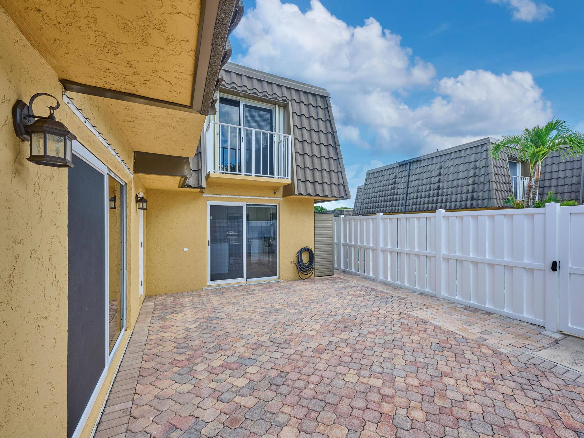 Paved Patio