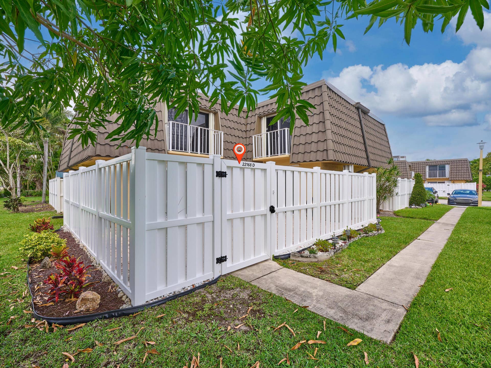 New fence