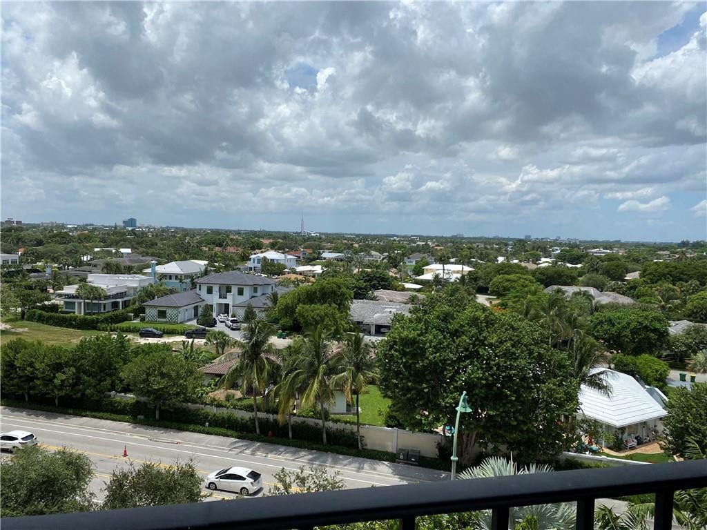 view from west balcony