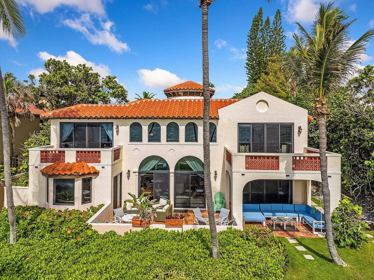 Back of home on Ocean side