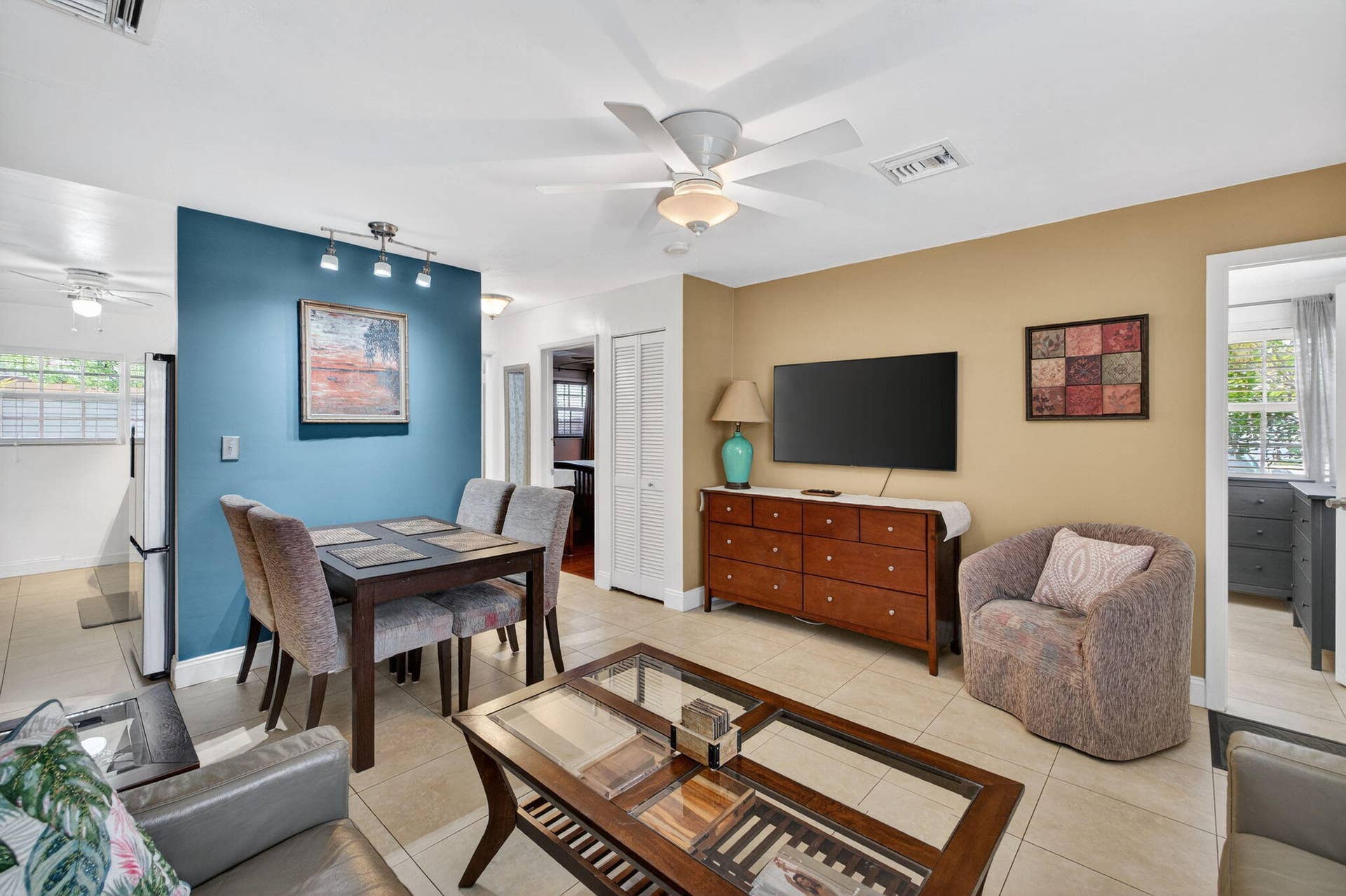 Unit #1 Living room