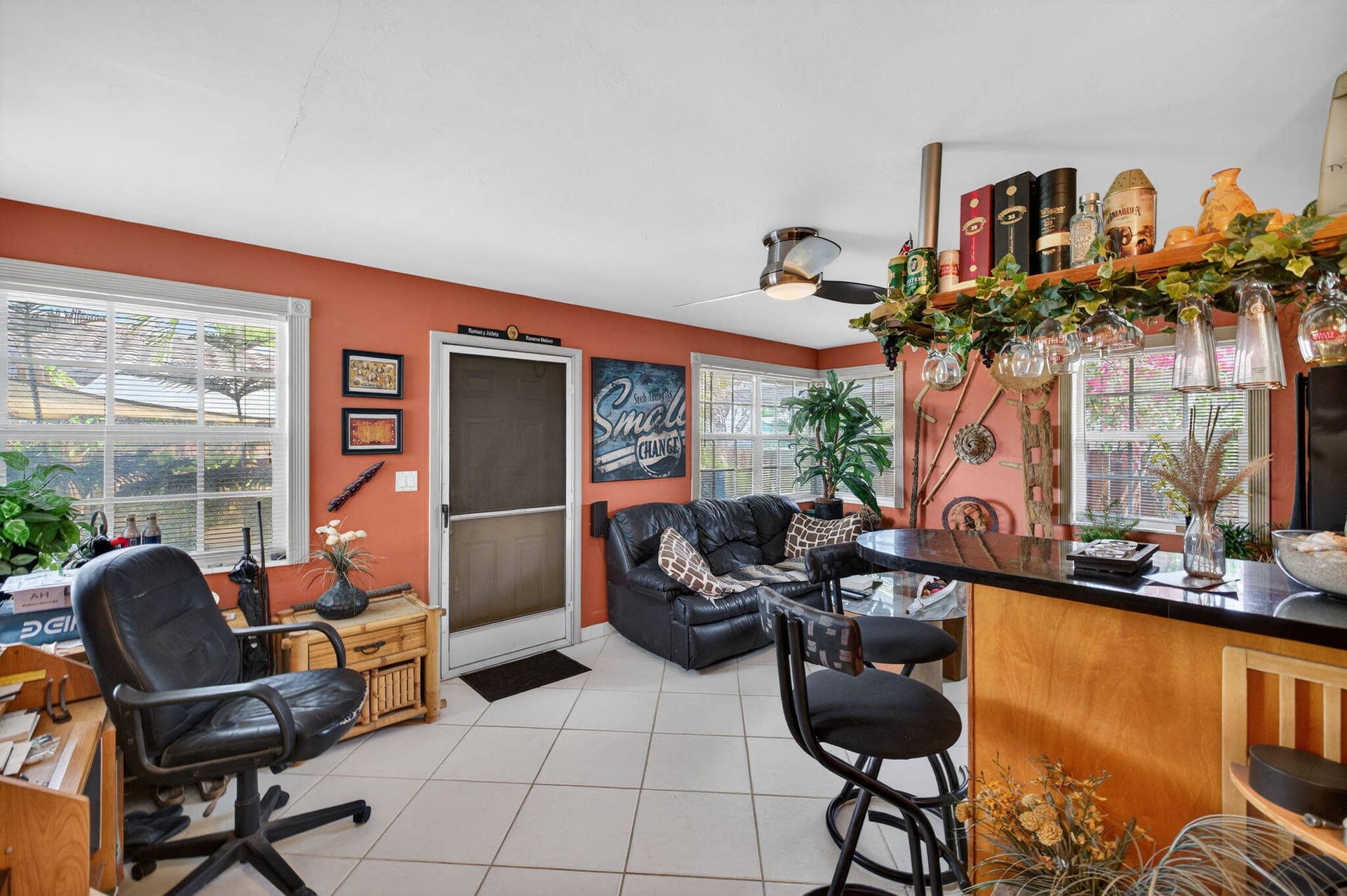 Unit #4 living area