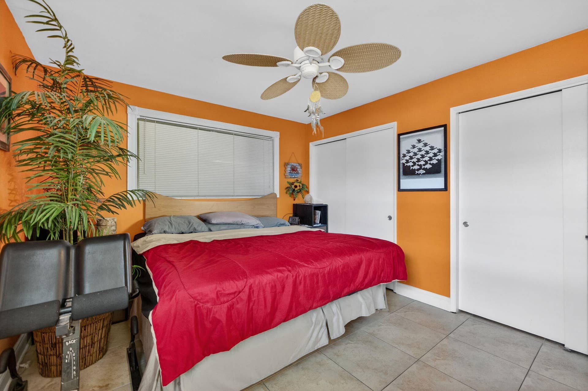 Unit #4 bedroom