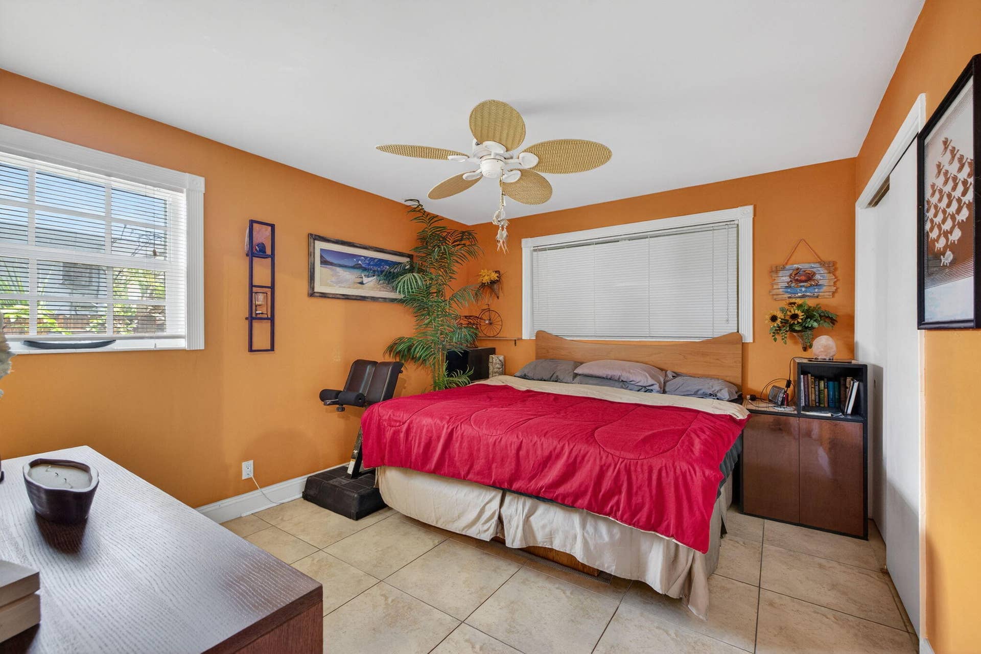 Unit #4 bedroom