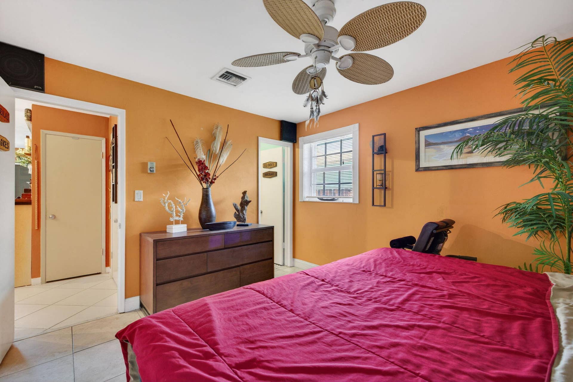 Unit #4 bedroom