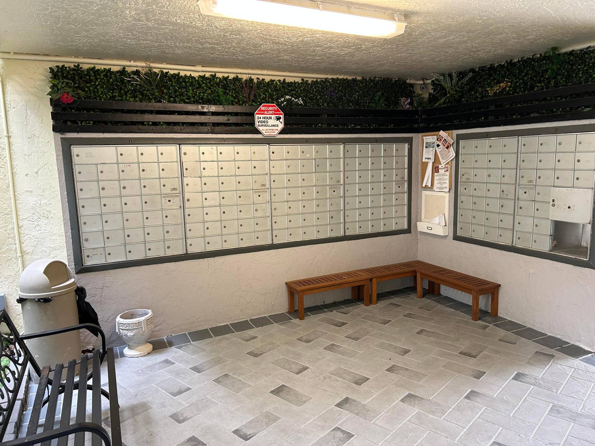 Mailbox area