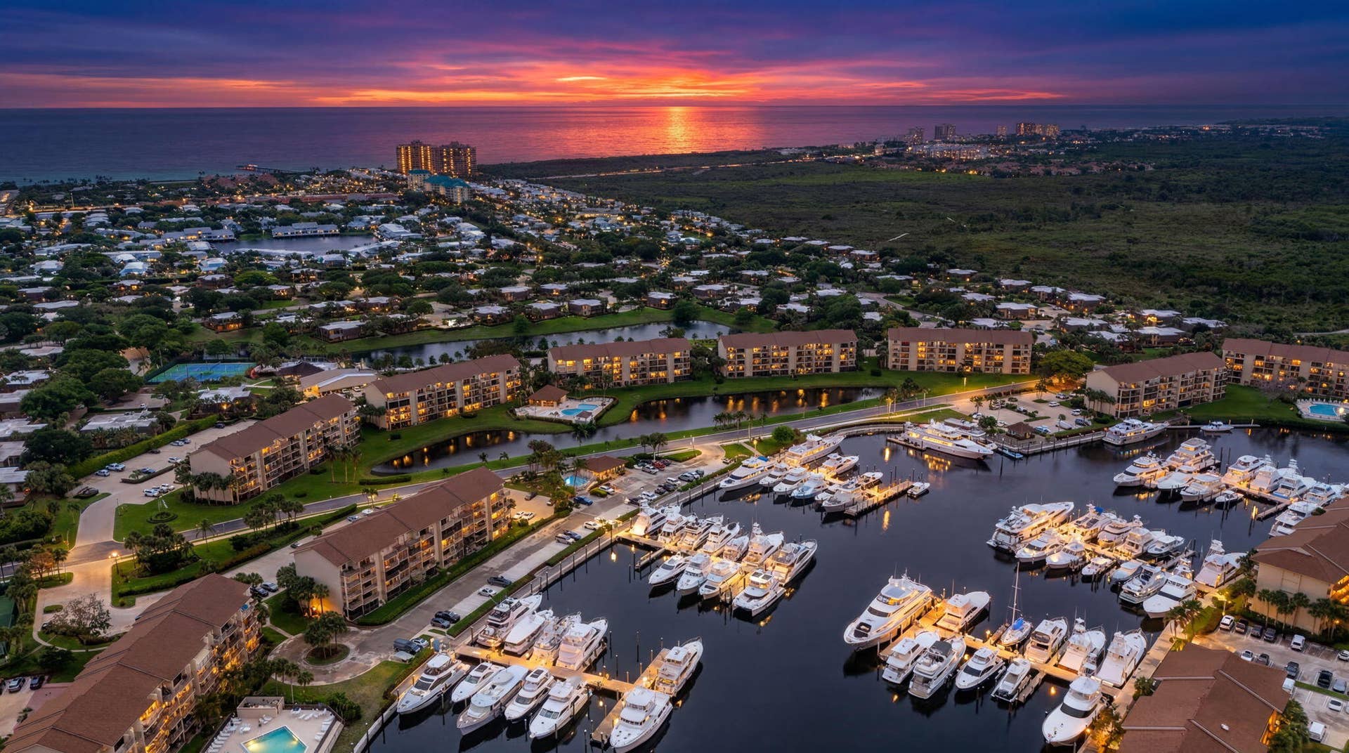 601 Seafarer Circle, #504, Jupiter, FL 33477 59-web-or-mls-twilight_Nigh 3