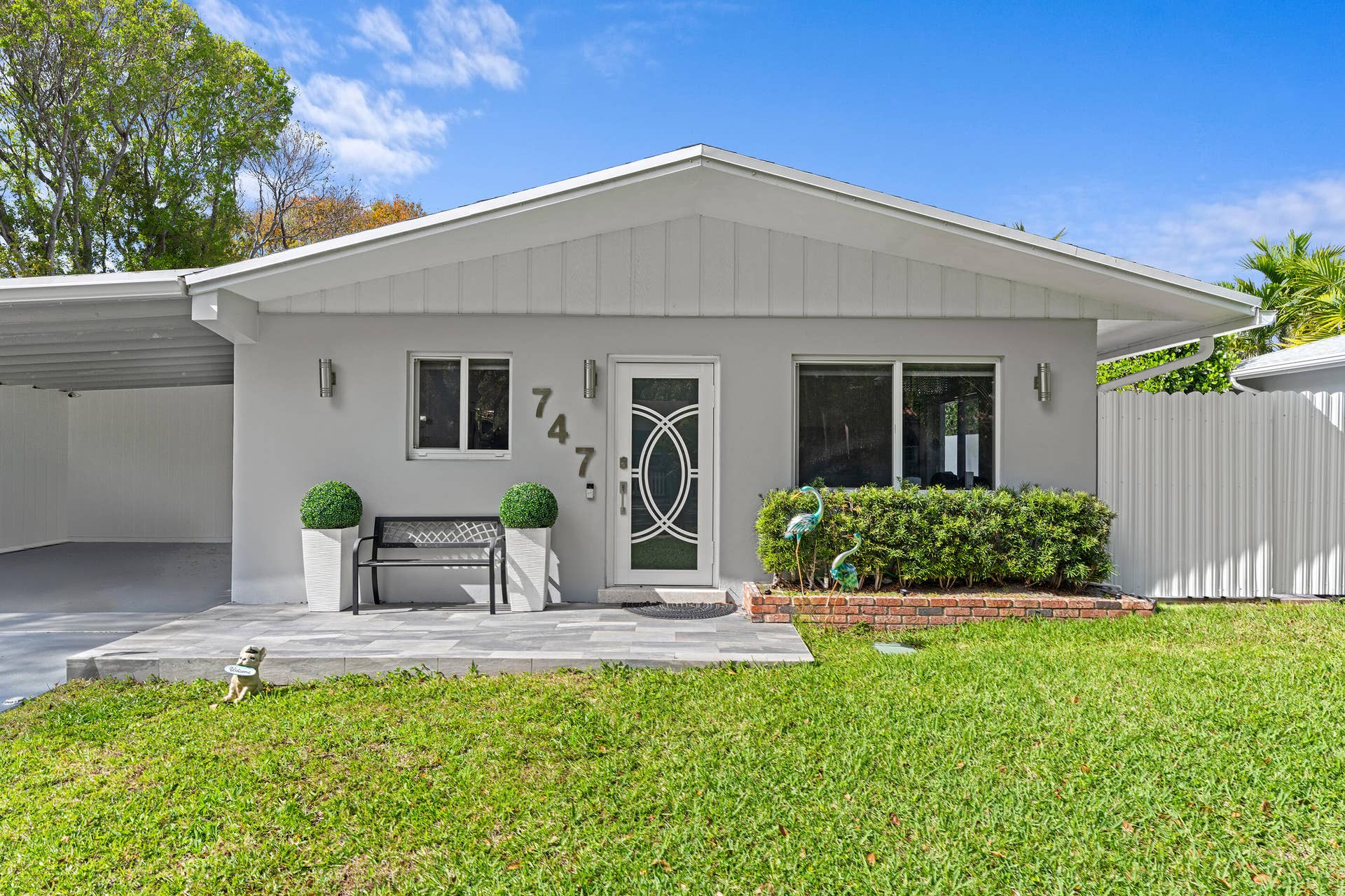 747 Avon Road, West Palm Beach, FL 33401 Front yard