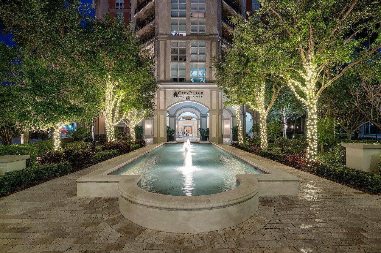 550 Okeechobee Boulevard, #Lph-07, West Palm Beach, FL 33401 CityPlace South Tower Front Entrance