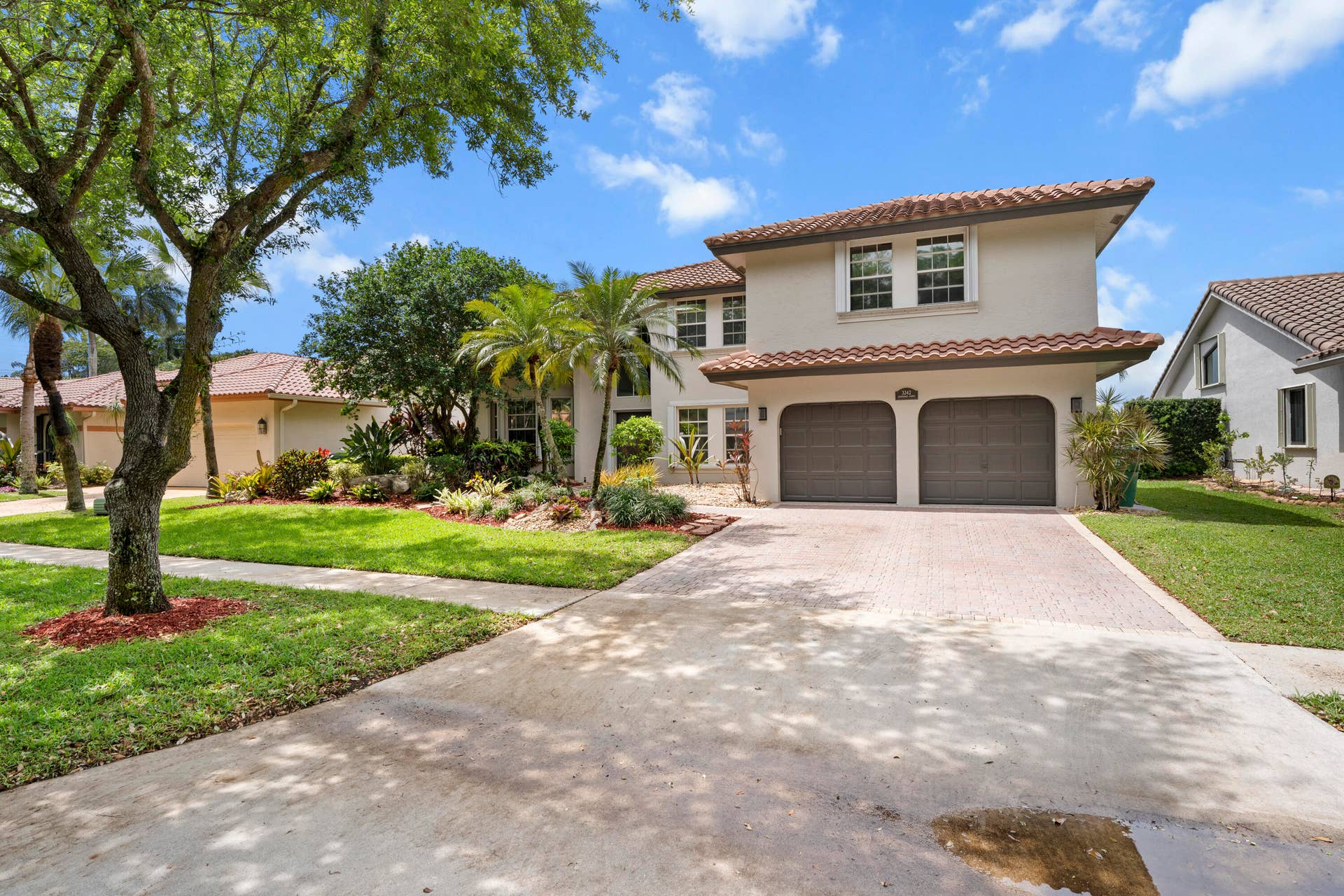 Front of House from Driveway
