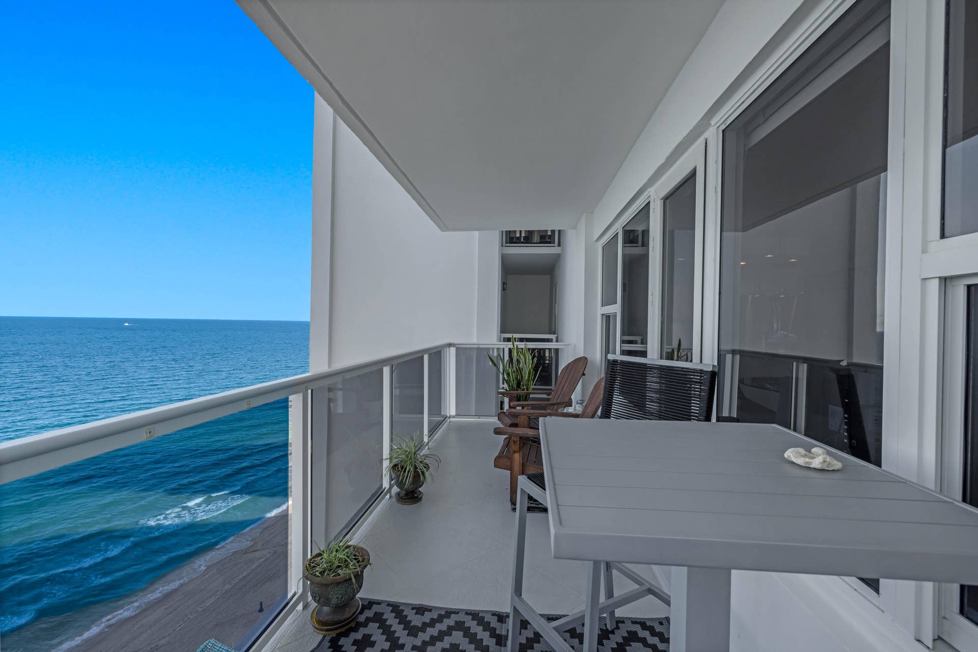 3700 Galt Ocean Drive, #1205, Fort Lauderdale, FL 33308 Balcony