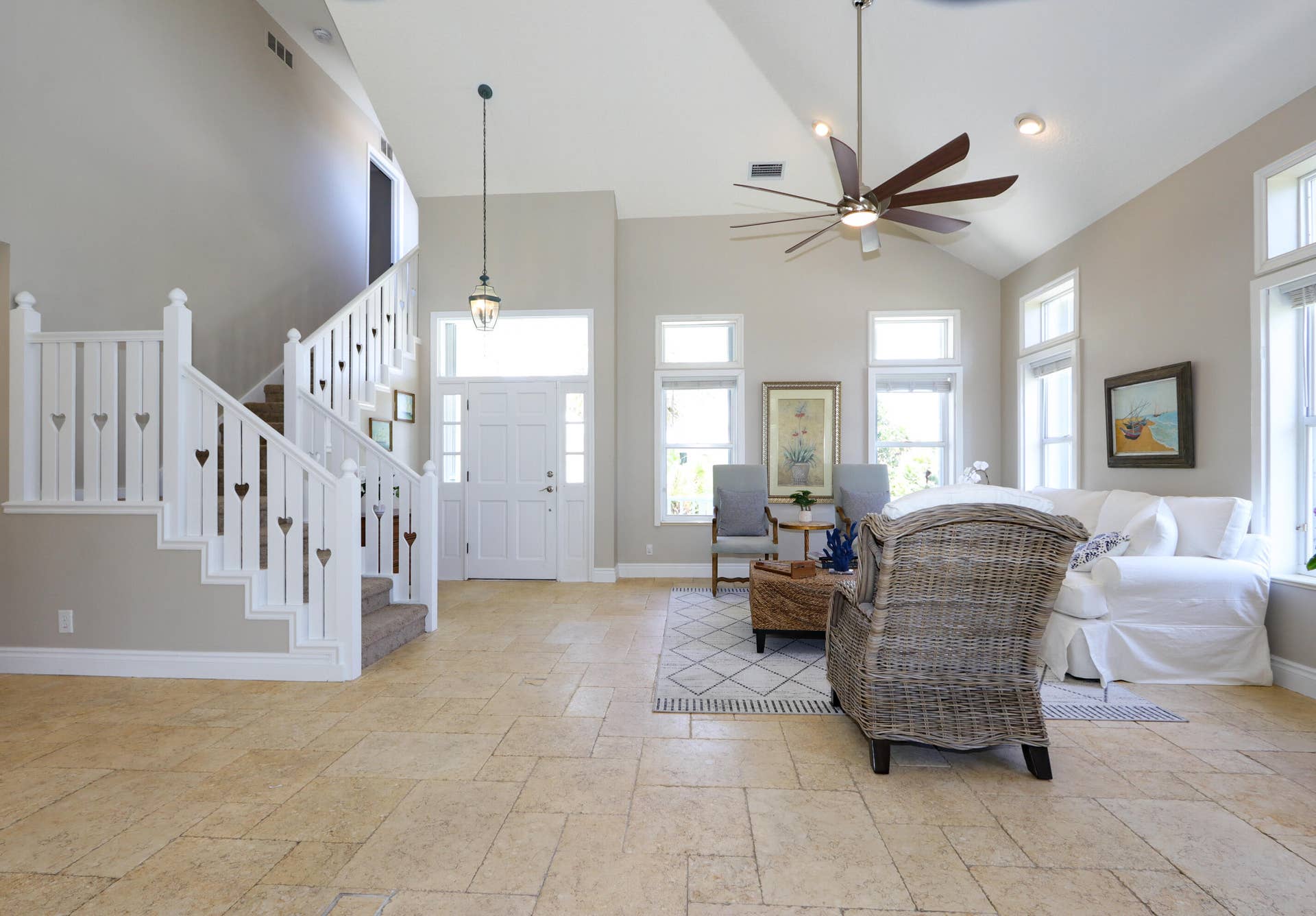 400 Seaside Lane, Juno Beach, FL 33408 Living Room Furnished