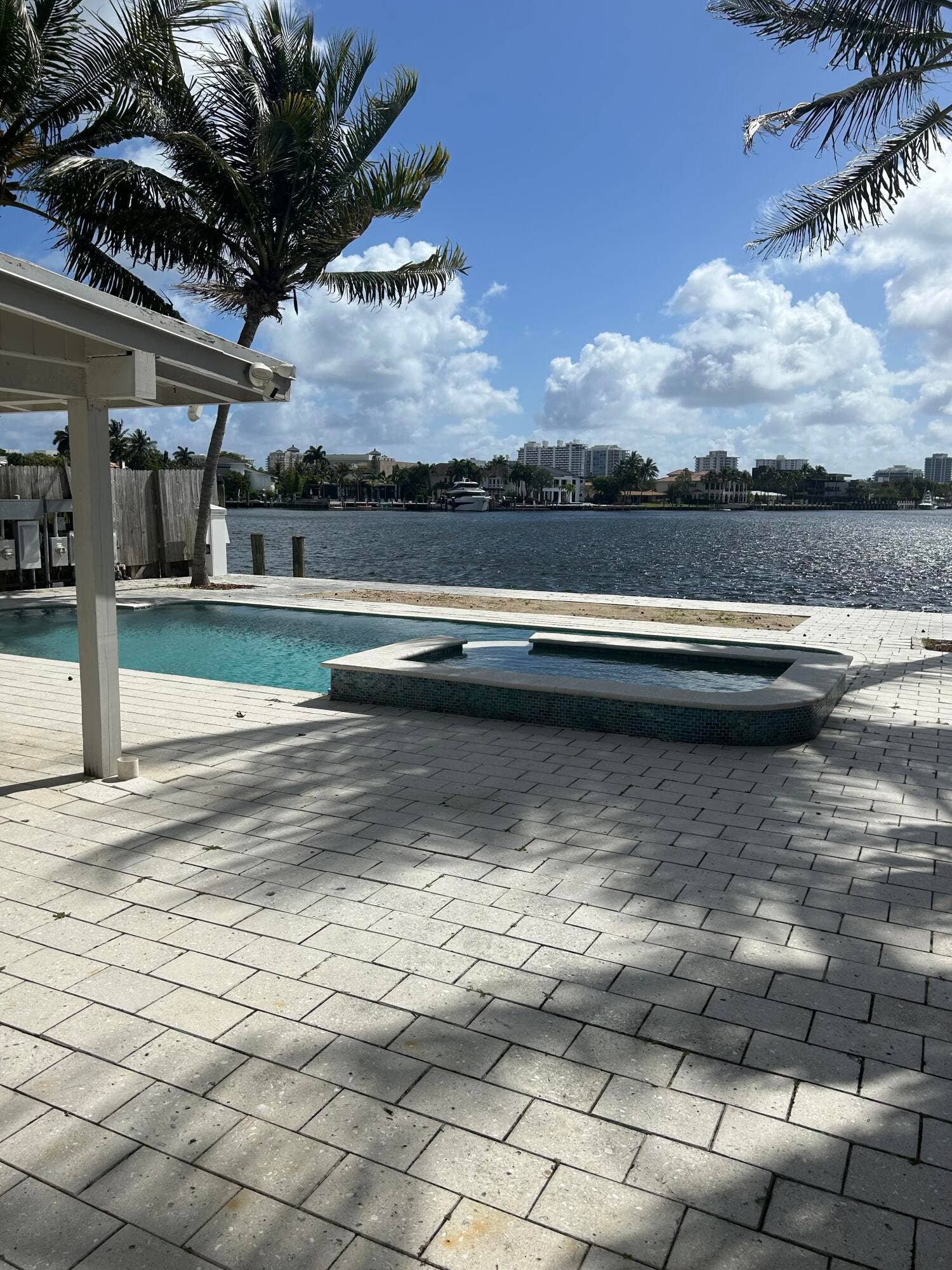 View from backyard.