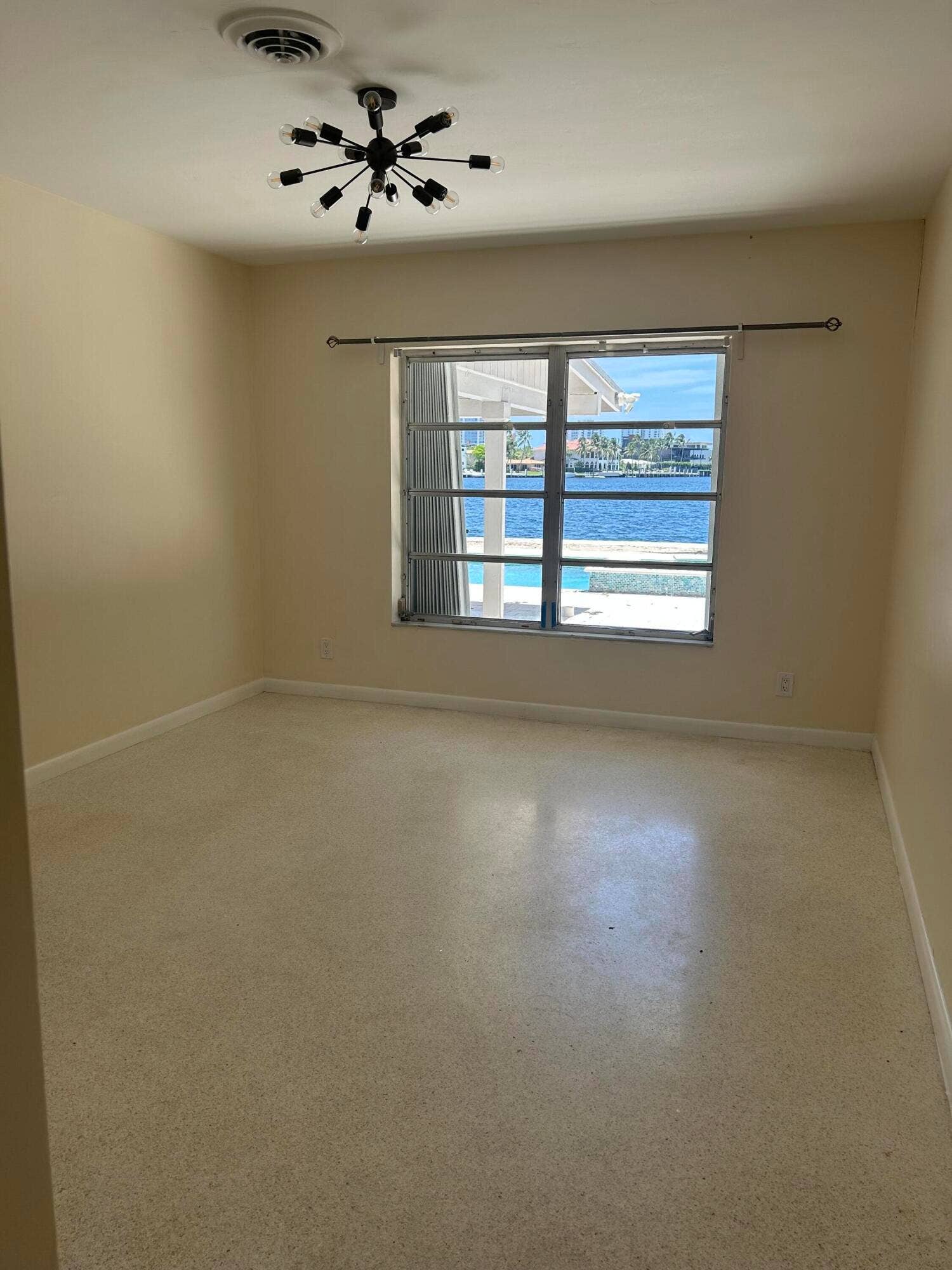 Waterfront views from Bedroom 2