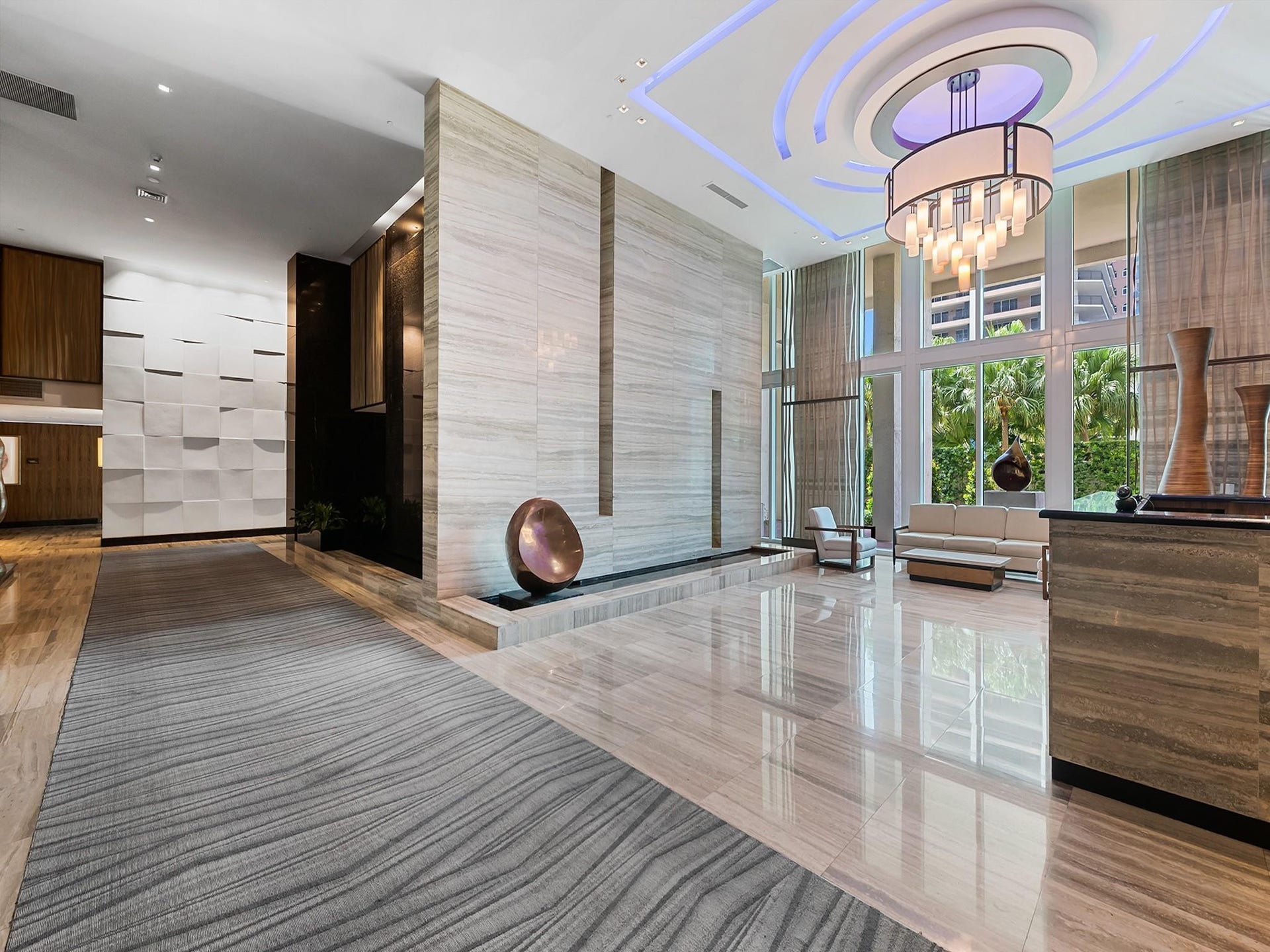 101 S Fort Lauderdale Beach Boulevard, #2905, Fort Lauderdale, FL 33316 Building Lobby
