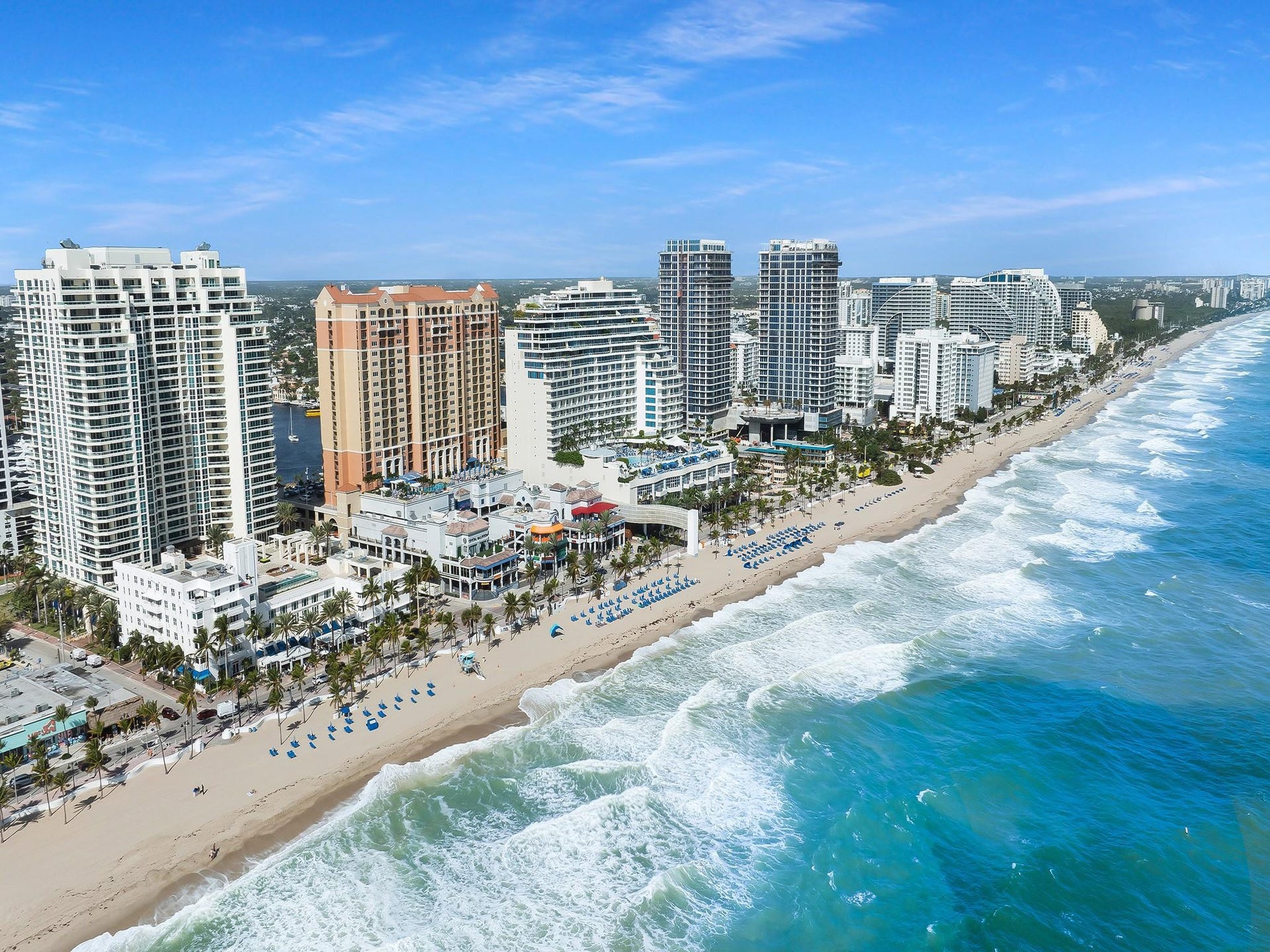 101 S Fort Lauderdale Beach Boulevard, #2905, Fort Lauderdale, FL 33316 Aerial View