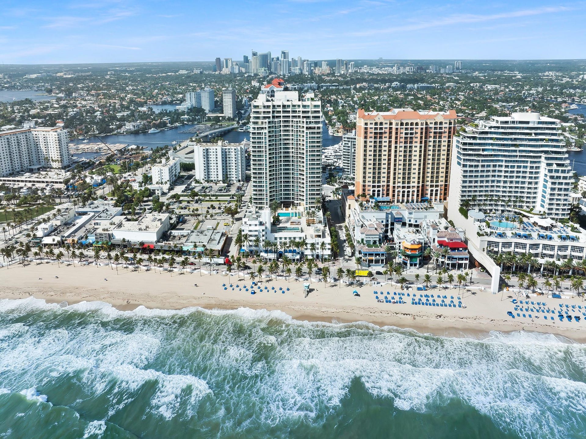 101 S Fort Lauderdale Beach Boulevard, #2905, Fort Lauderdale, FL 33316 Aerial View