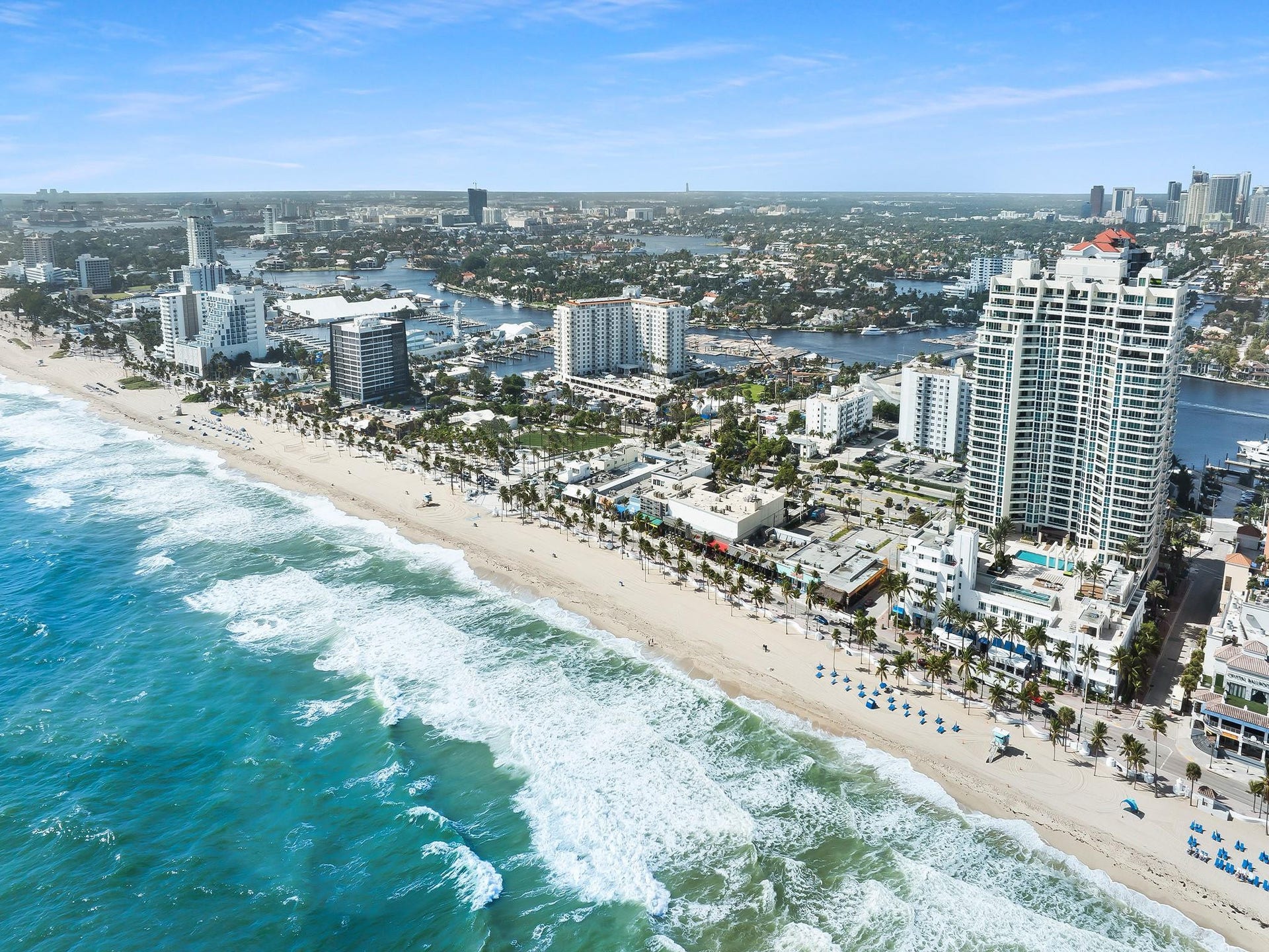 101 S Fort Lauderdale Beach Boulevard, #2905, Fort Lauderdale, FL 33316 Aerial View