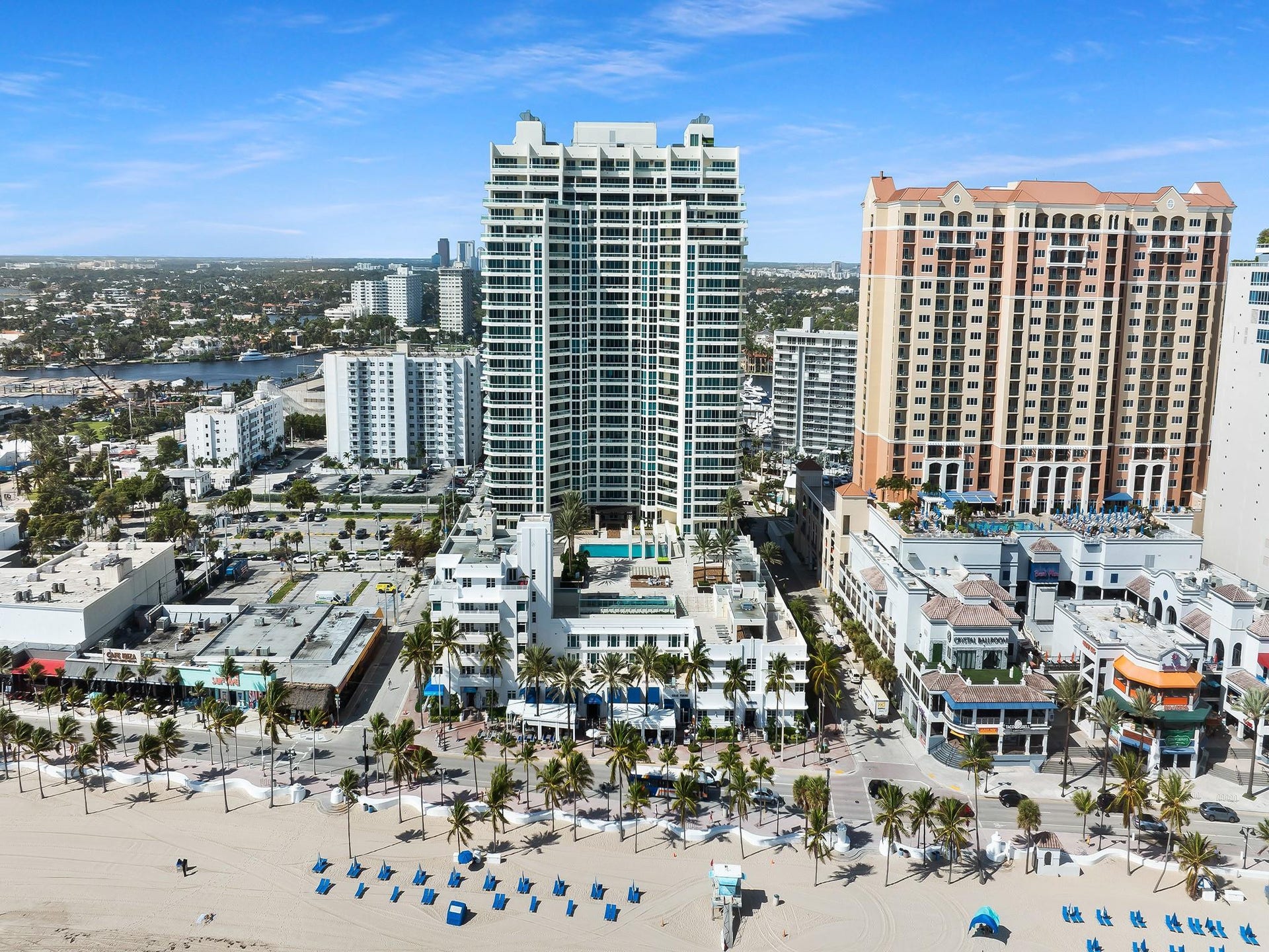 101 S Fort Lauderdale Beach Boulevard, #2905, Fort Lauderdale, FL 33316 Aerial View
