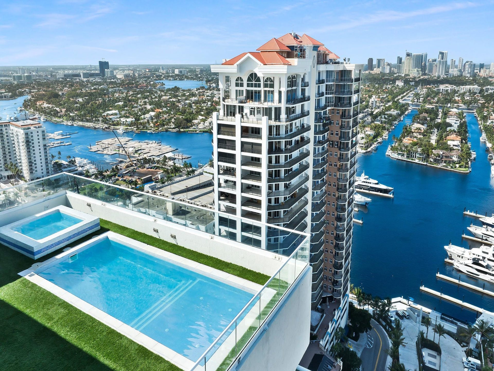 101 S Fort Lauderdale Beach Boulevard, #2905, Fort Lauderdale, FL 33316 Aerial View
