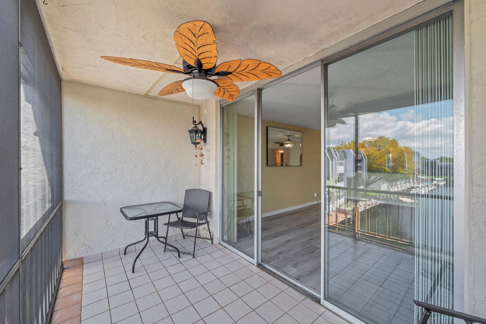 777 S Federal Highway, #304-k, Pompano Beach, FL 33062 Large Screened Porch with Fan