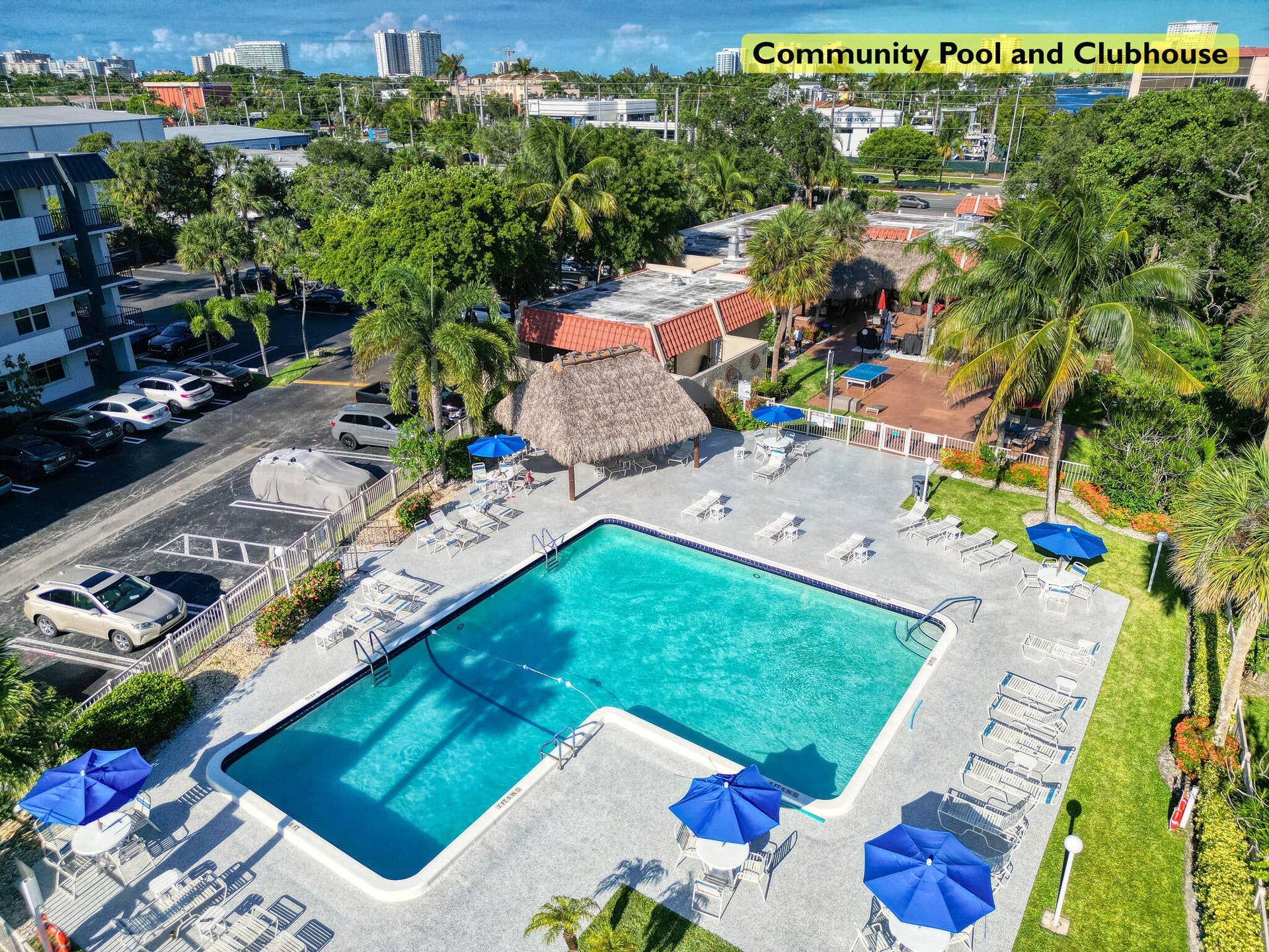 777 S Federal Highway, #304-k, Pompano Beach, FL 33062 Beautiful Pool Area