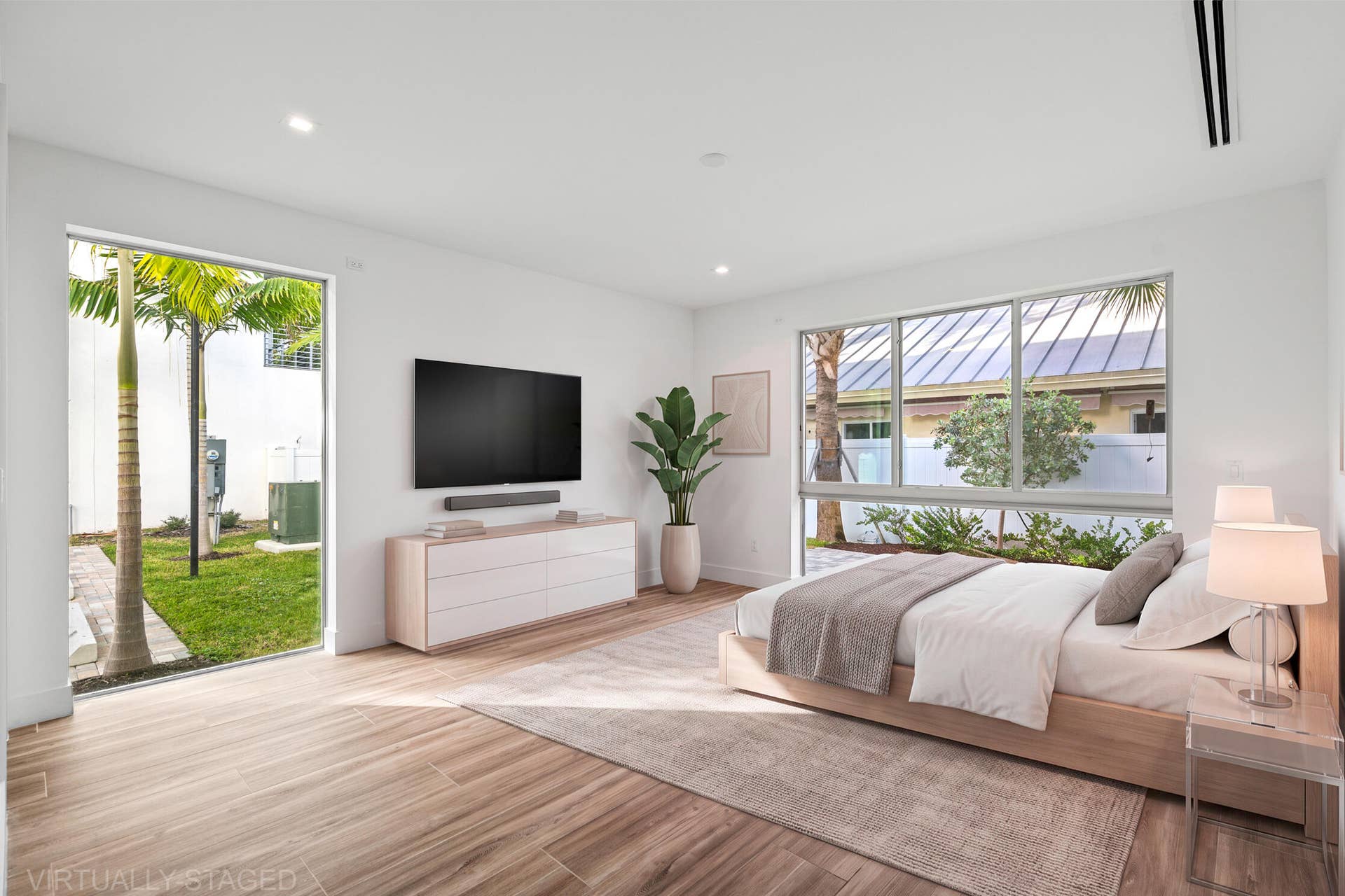 Spacious guest accommodations, perfect for hosting.
