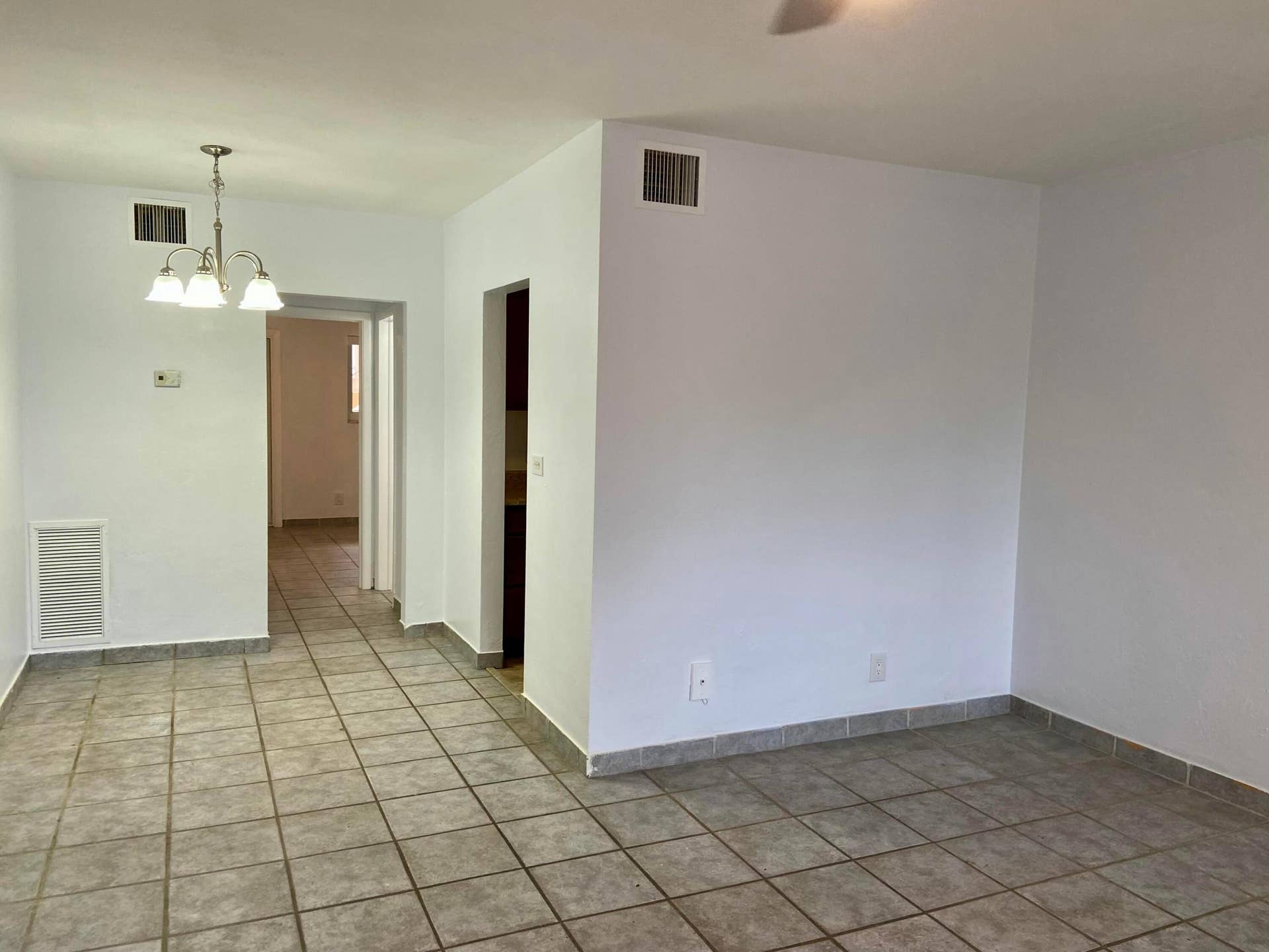 2909 Middle River Drive, #105, Fort Lauderdale, FL 33306 Living room and dining area