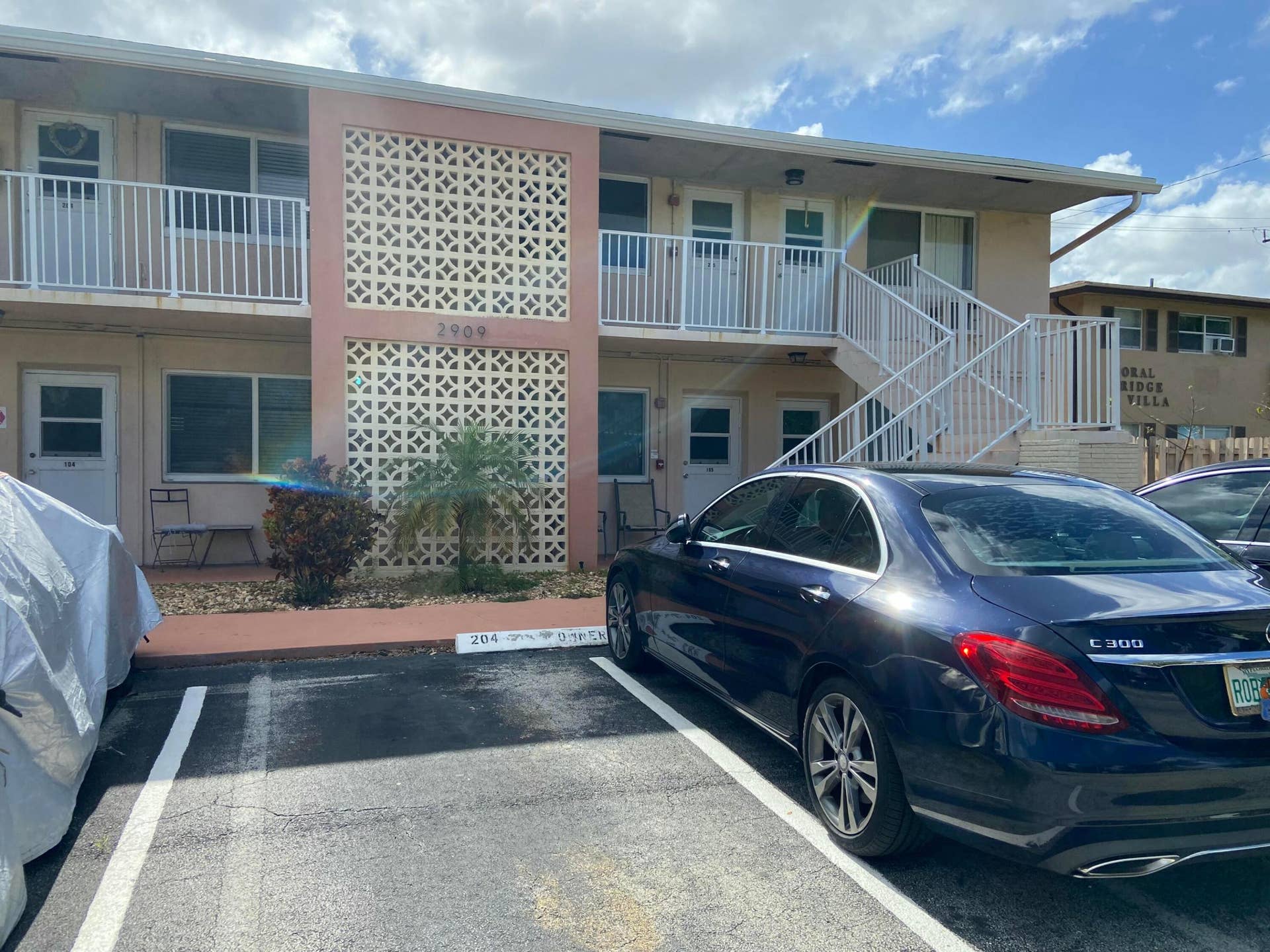 2909 Middle River Drive, #105, Fort Lauderdale, FL 33306 Park at your front door
