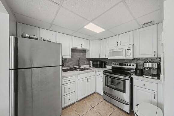 Open, updated kitchen