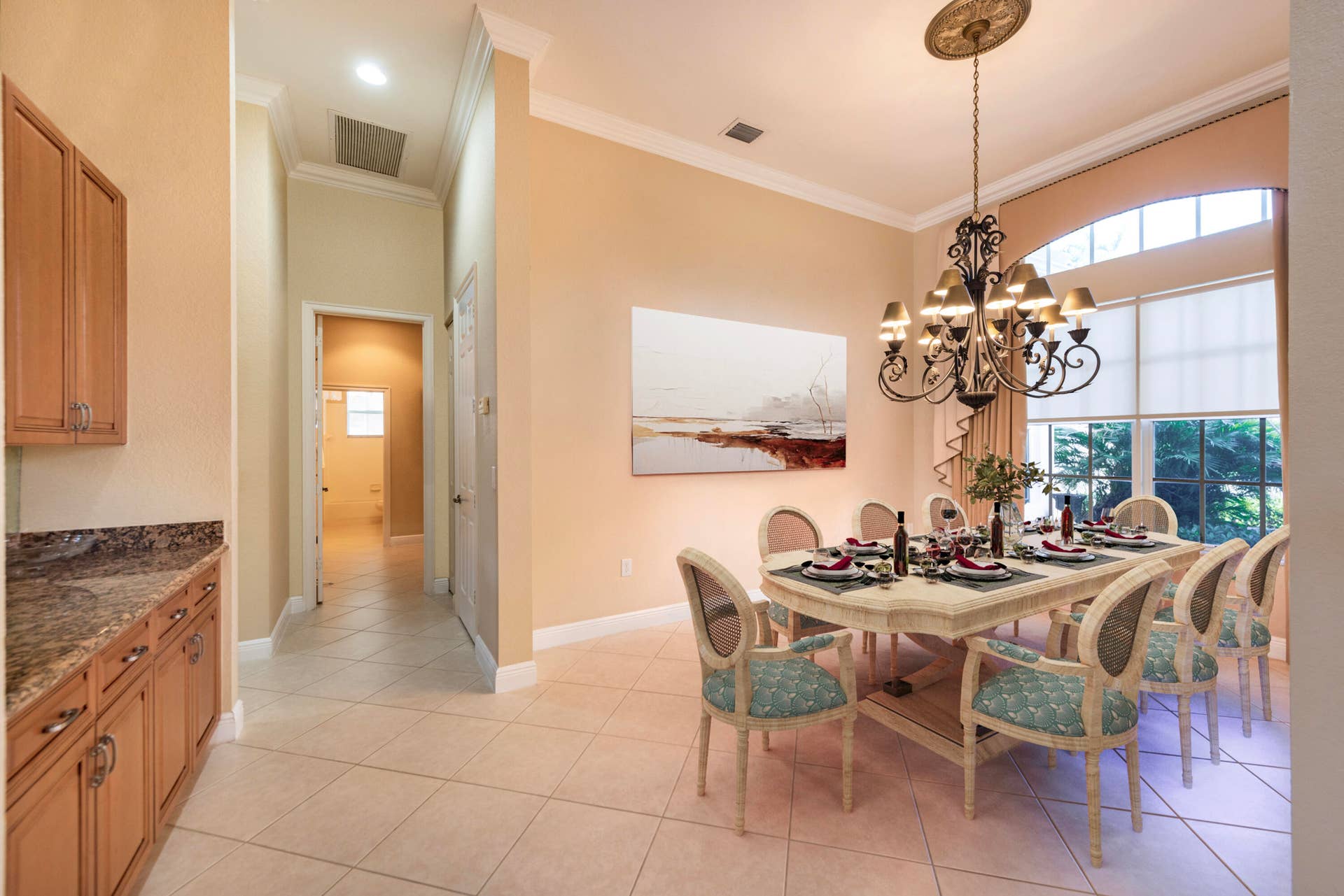 15234 SW 40th Street, Davie, FL 33331 Dinin Room with Buffet