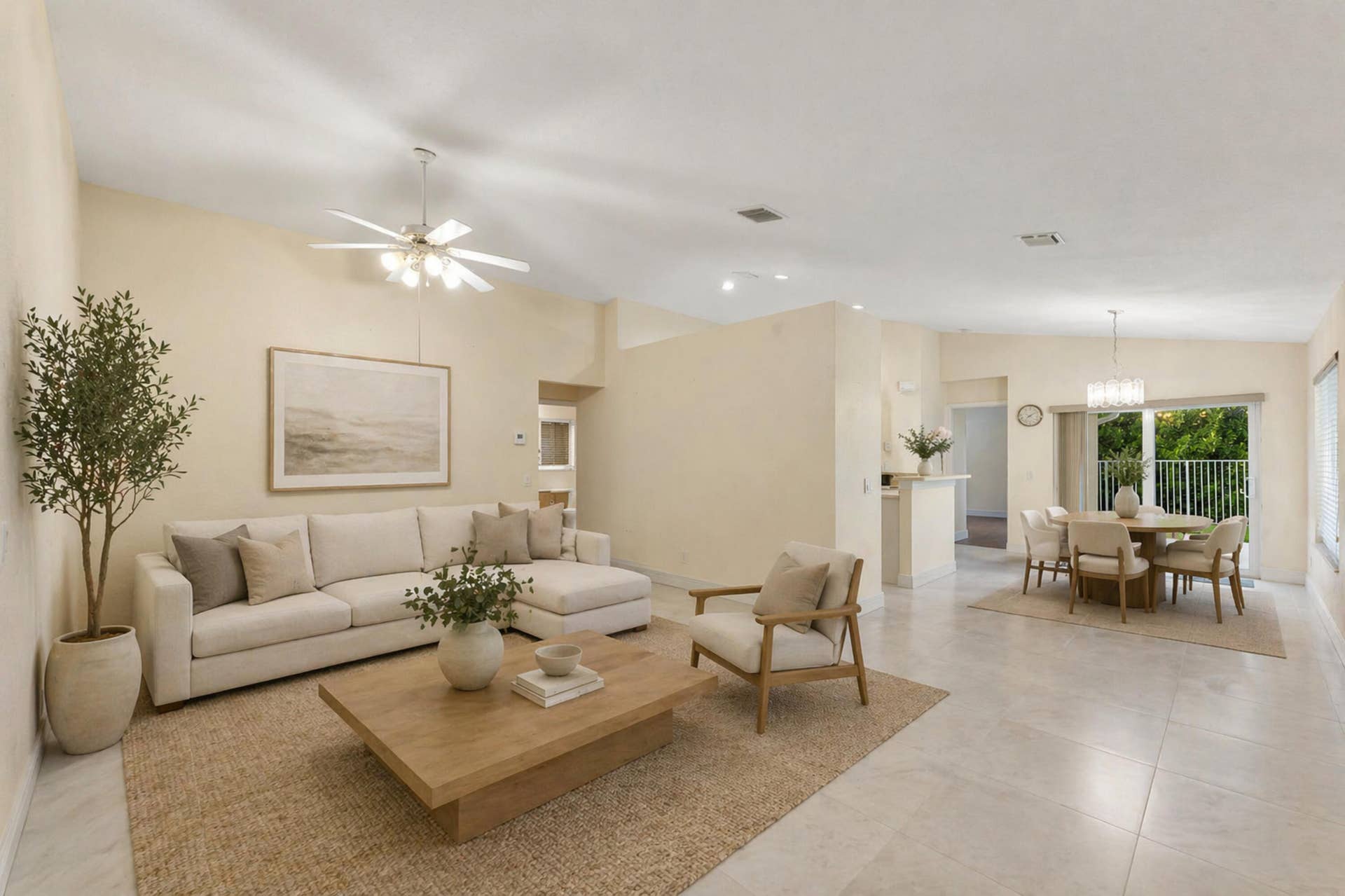 1353 Canary Island Drive, Weston, FL 33327 Staged Living Area