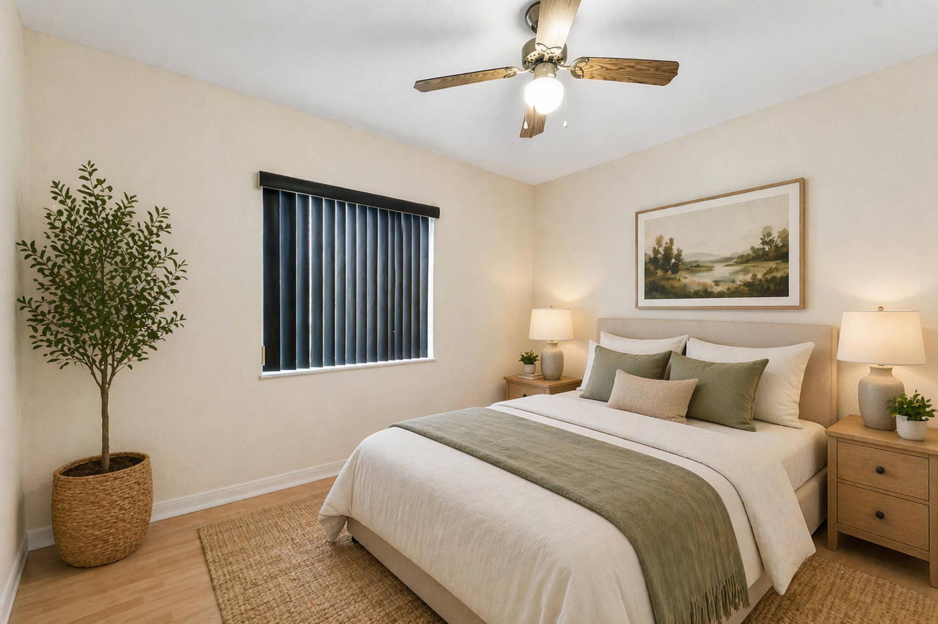 1353 Canary Island Drive, Weston, FL 33327 Staged Bedroom