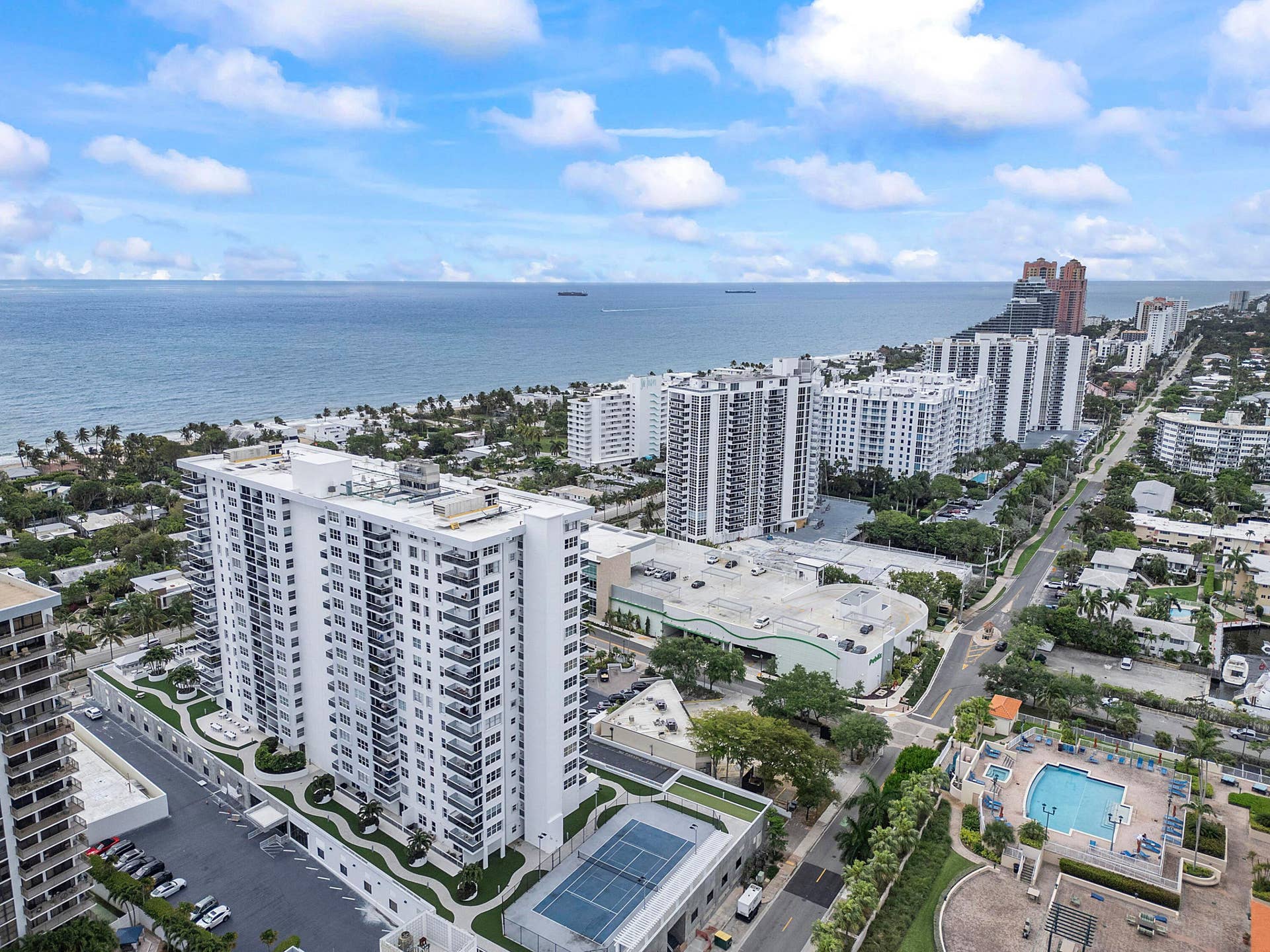 aerial view