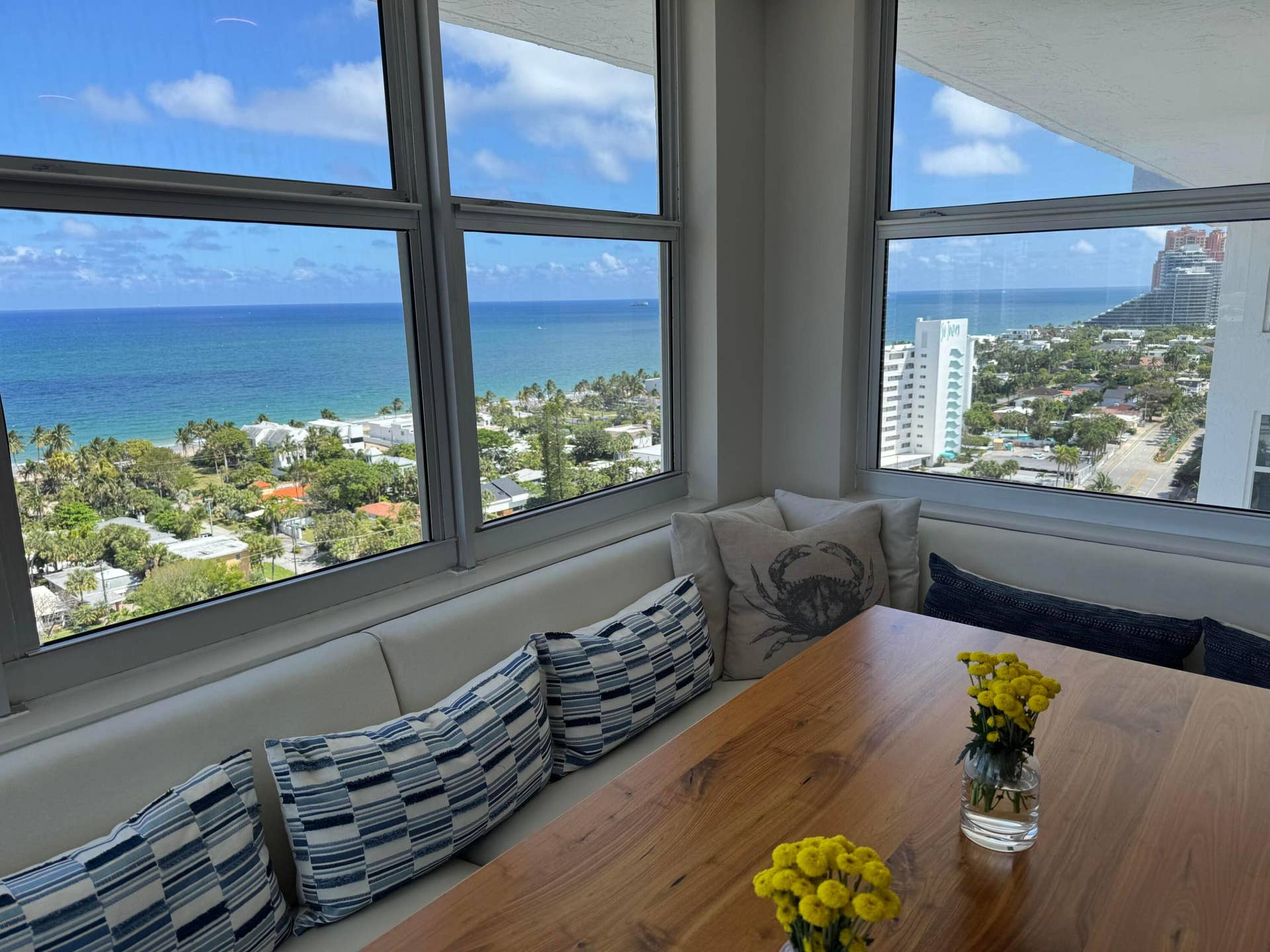 panoramic ocean view