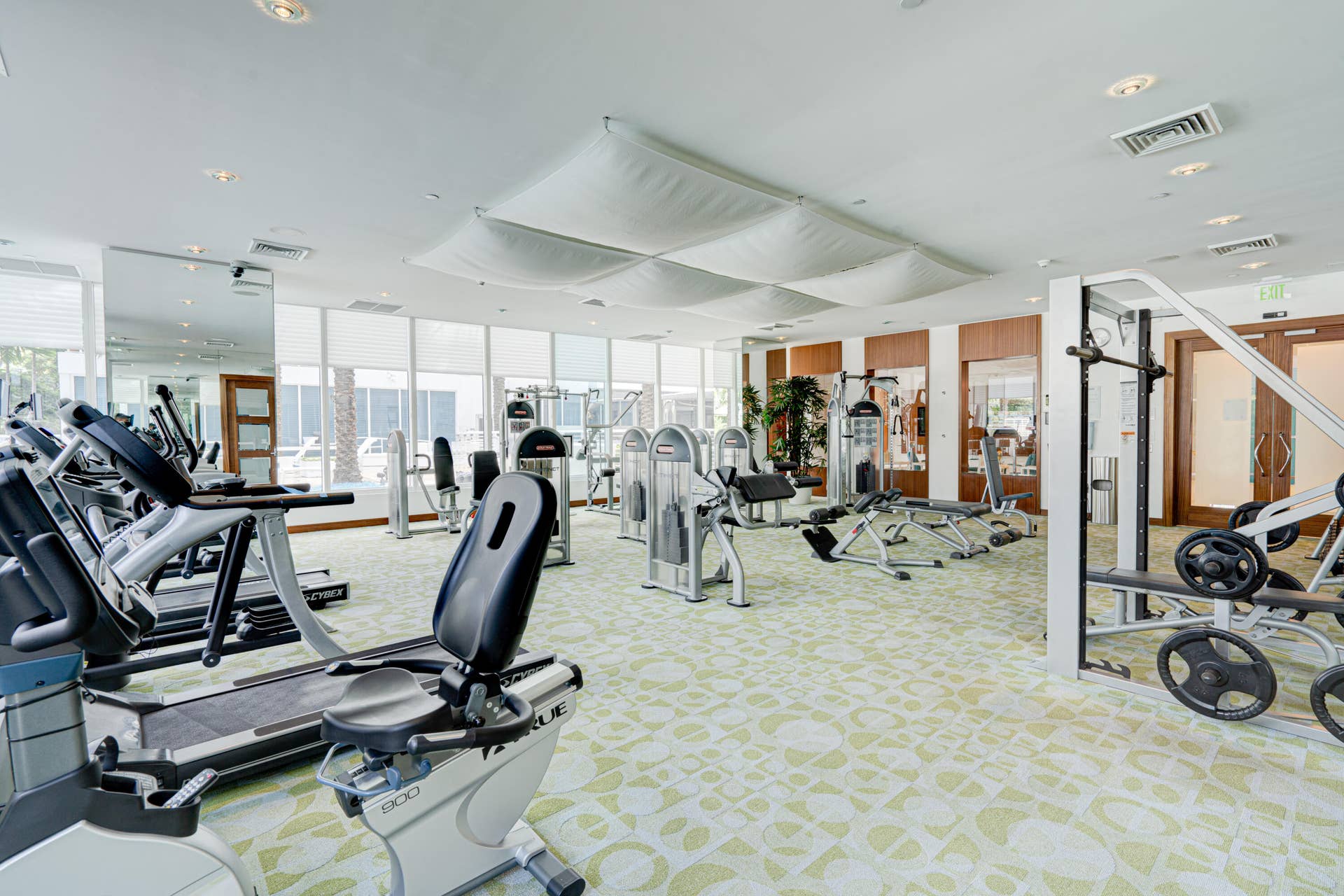 Full fitness facility