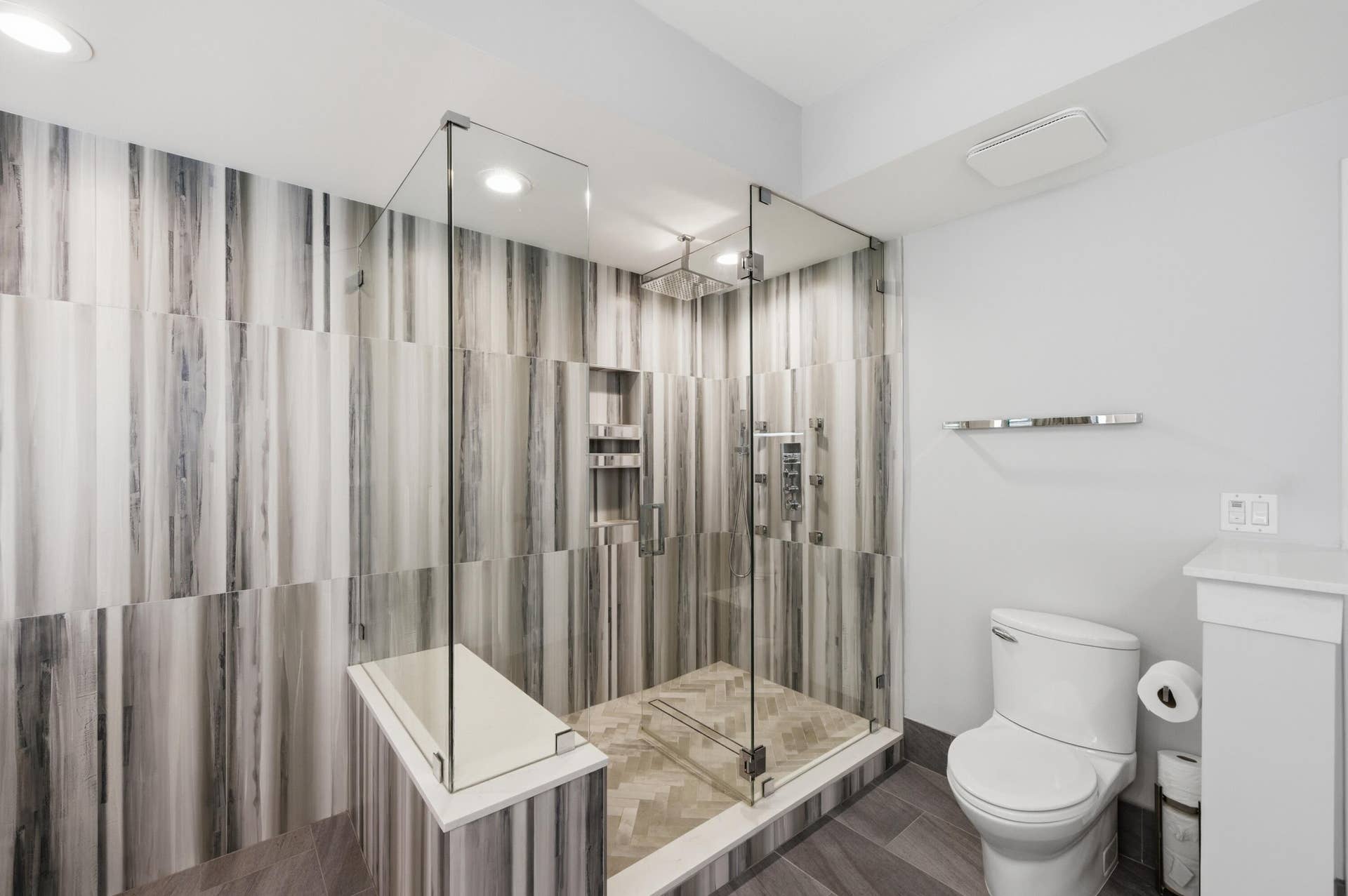 walk in shower