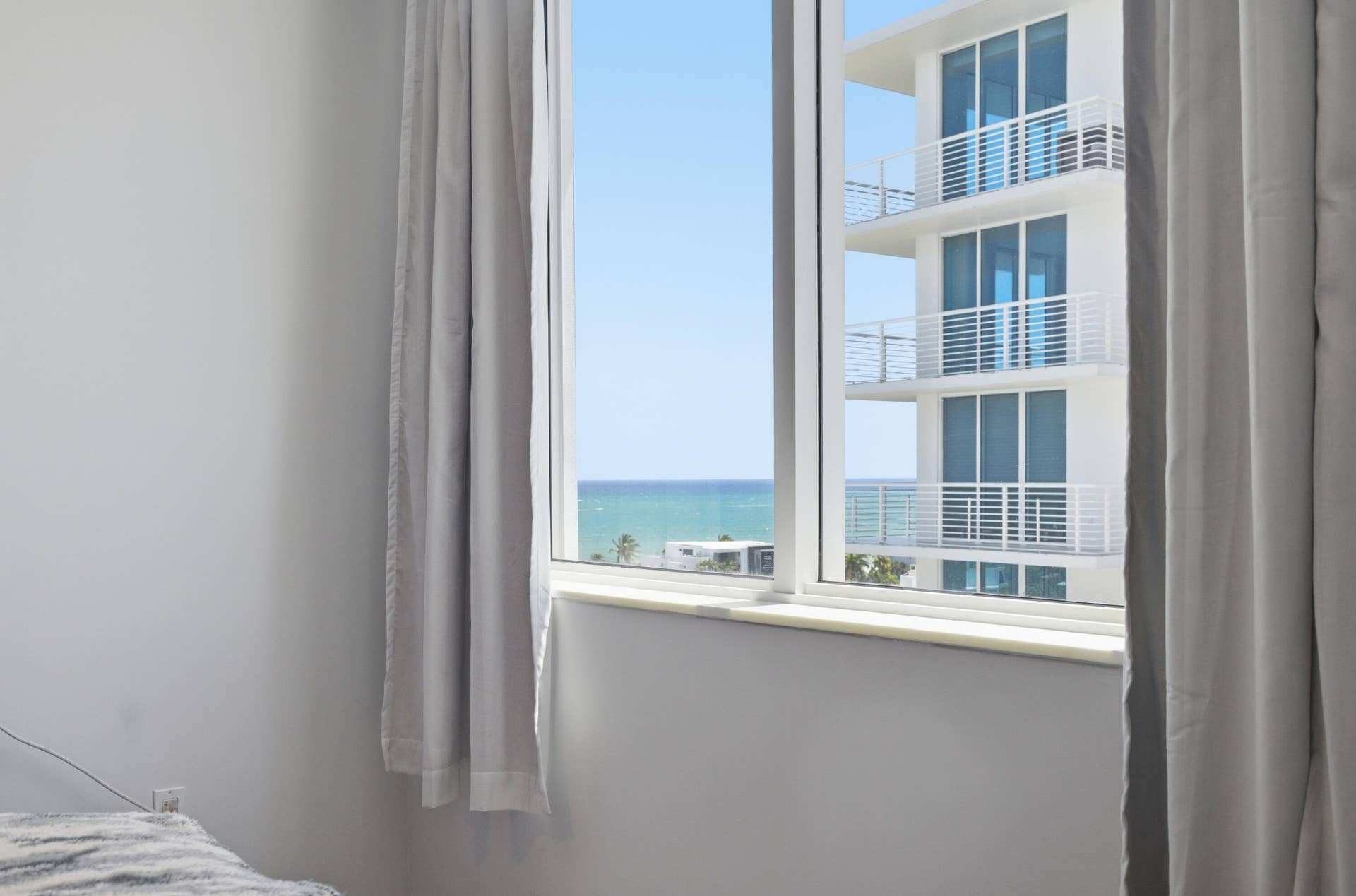view from the guest bedroom